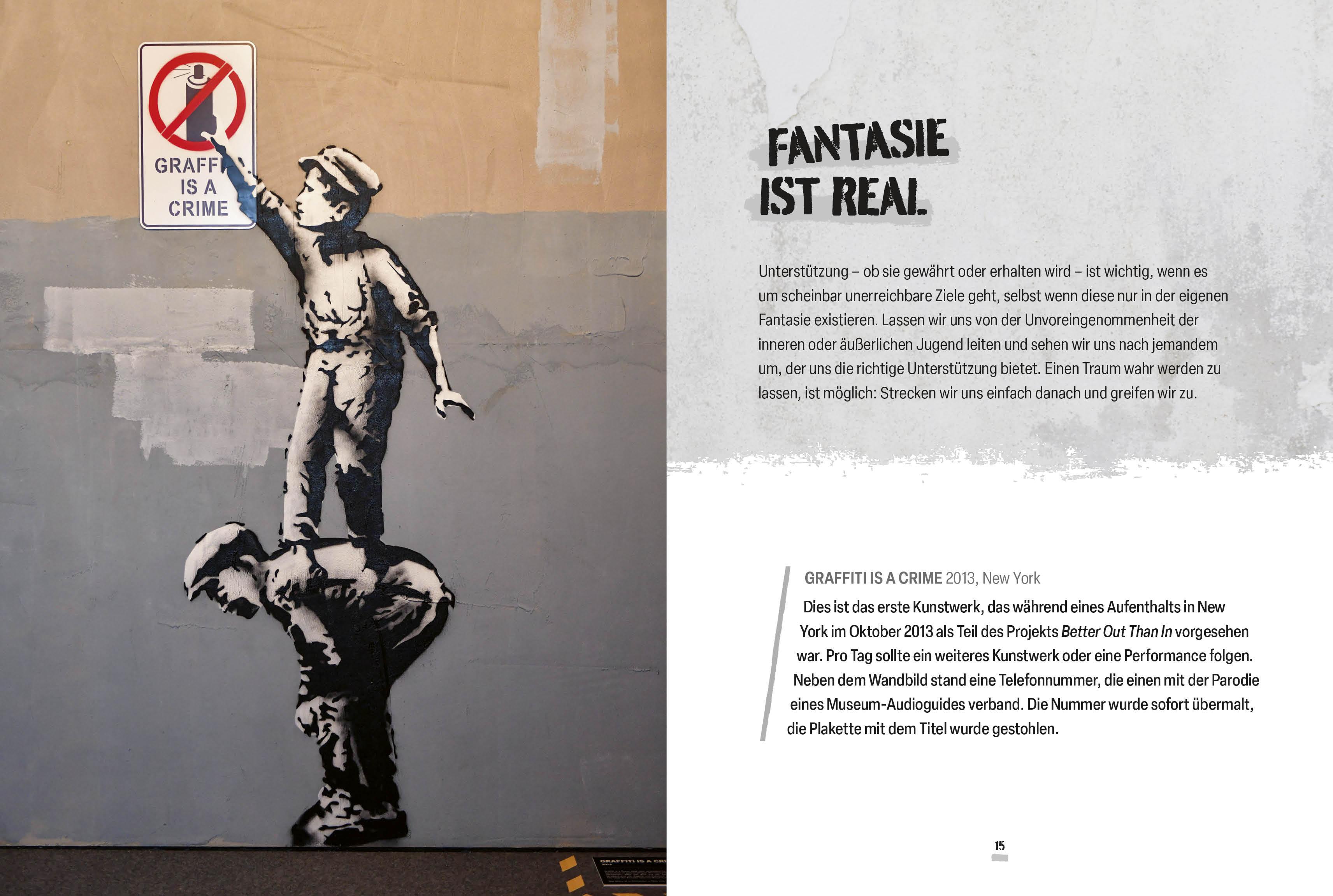 Beispielinhalt (Bild) Banksy - Weisheiten
