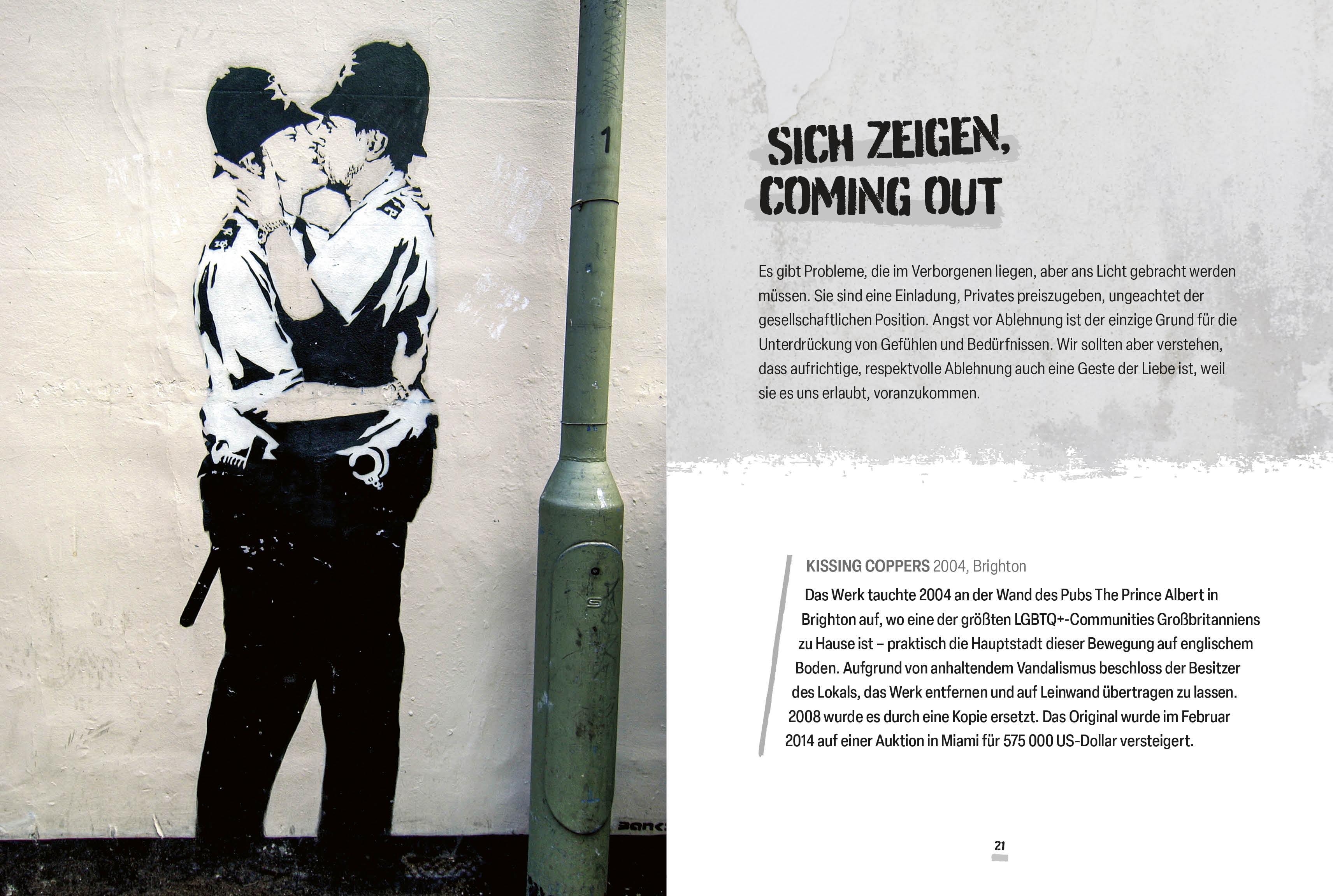 Beispielinhalt (Bild) Banksy - Weisheiten
