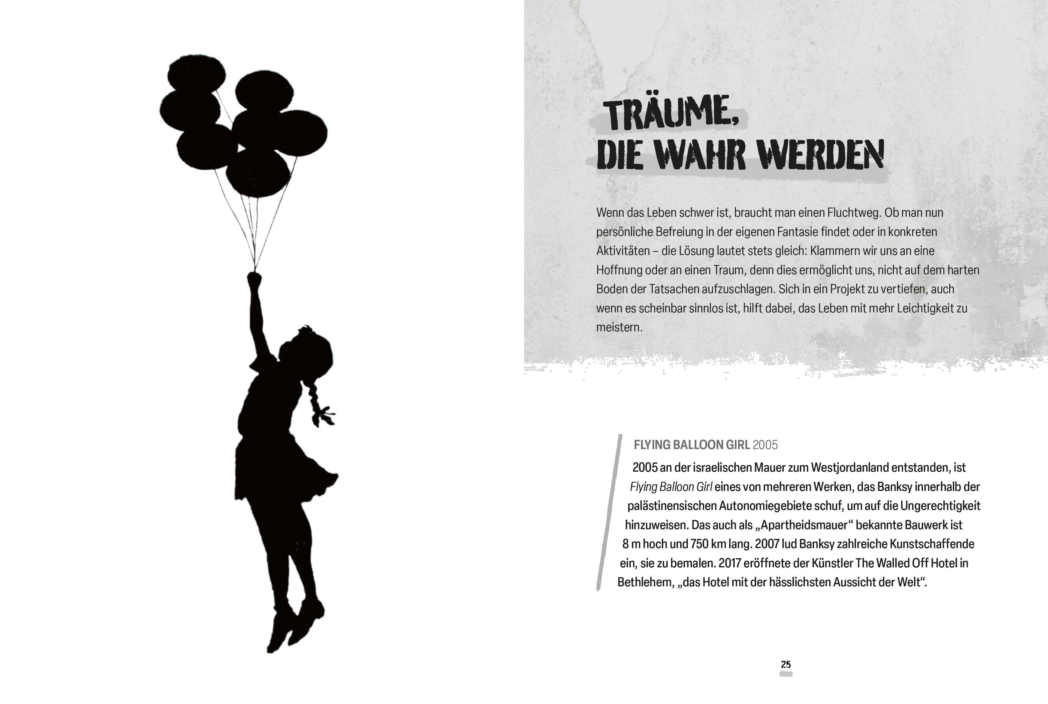 Beispielinhalt (Bild) Banksy - Weisheiten