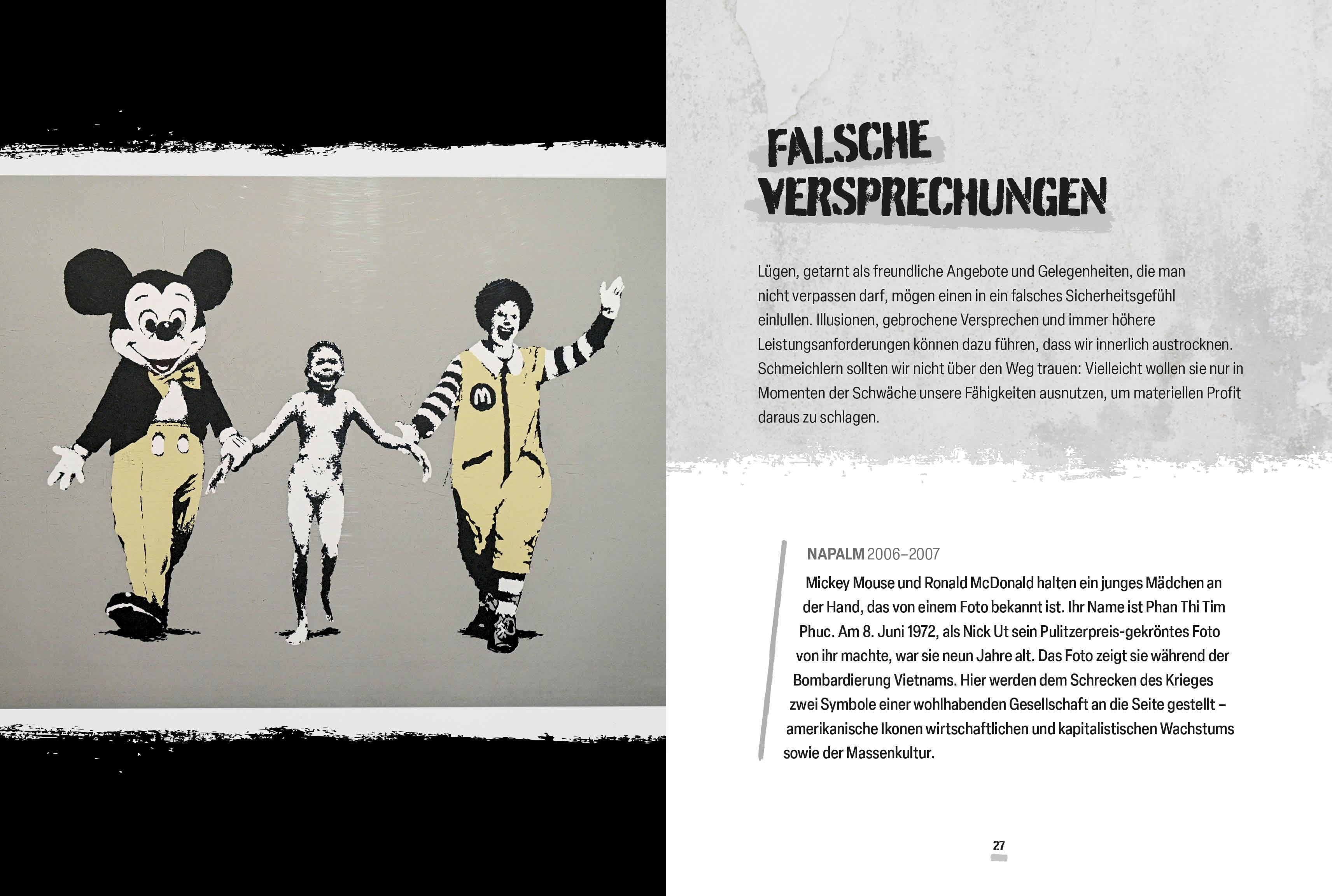 Beispielinhalt (Bild) Banksy - Weisheiten