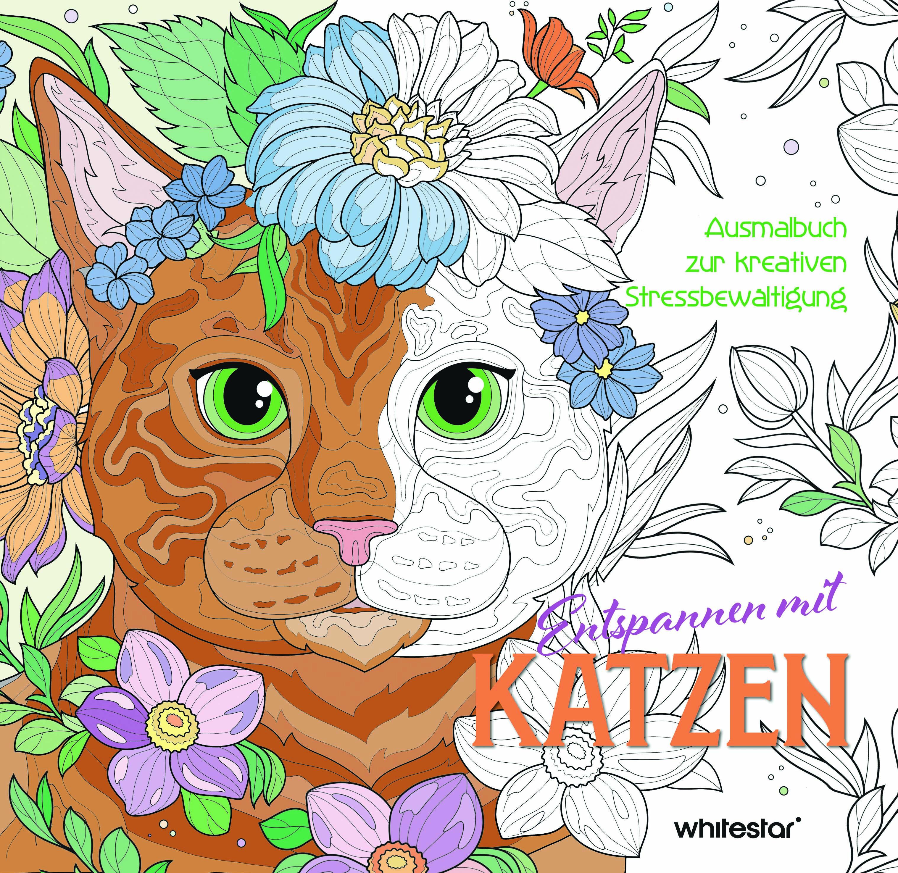 Vorderes Coverbild Entspannen mit Katzen