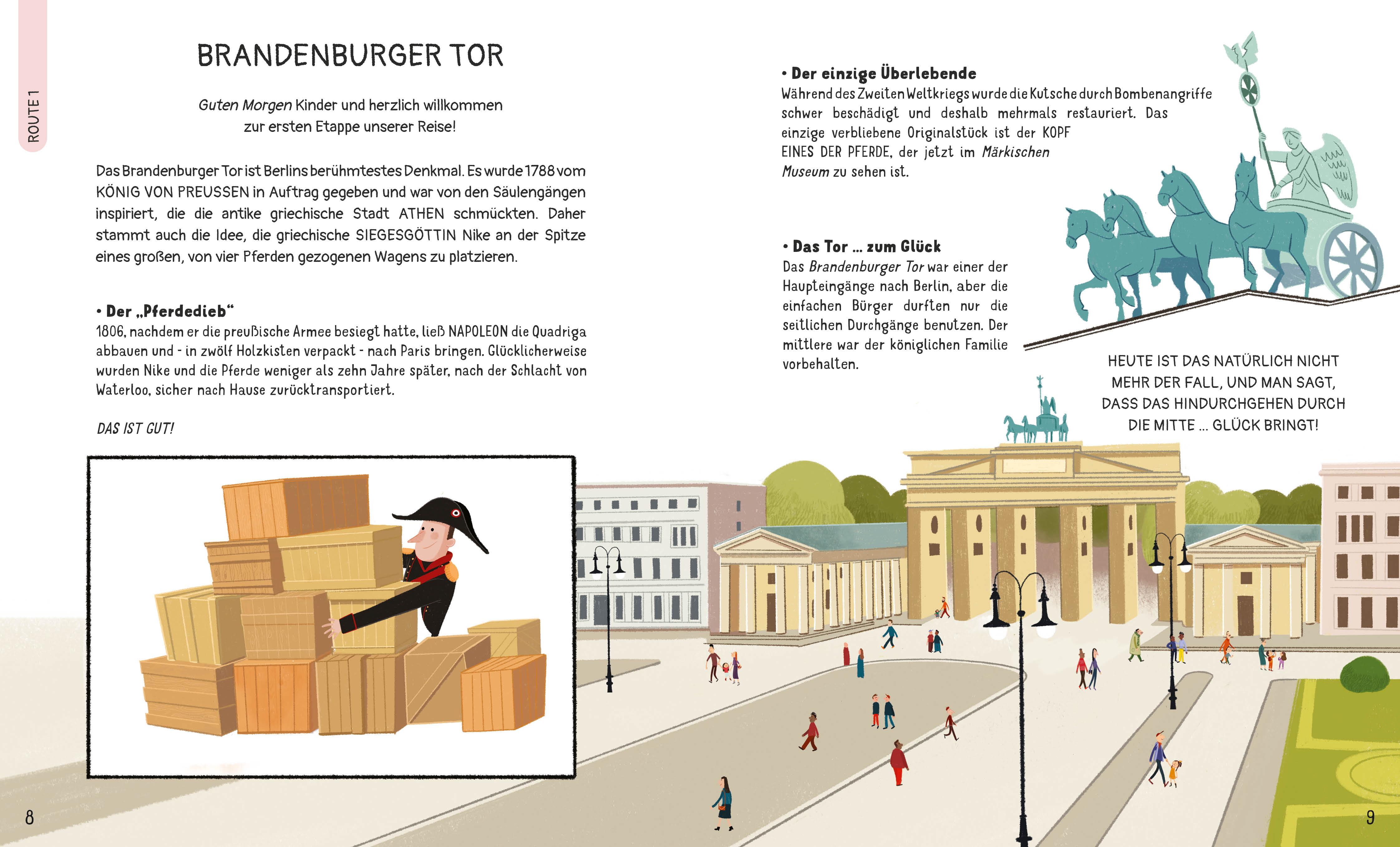 Beispielinhalt (Bild) Berlin für kleine Entdecker