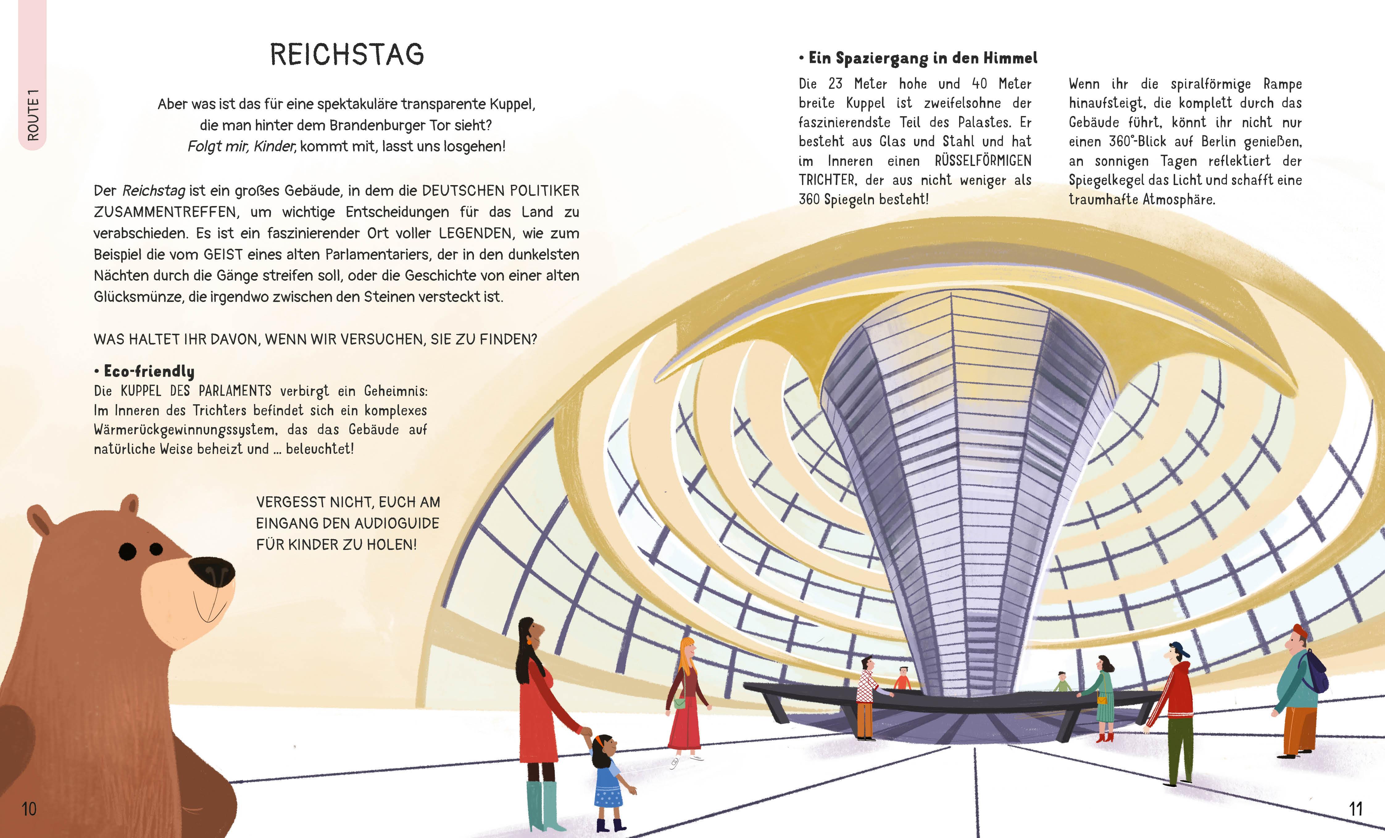 Beispielinhalt (Bild) Berlin für kleine Entdecker