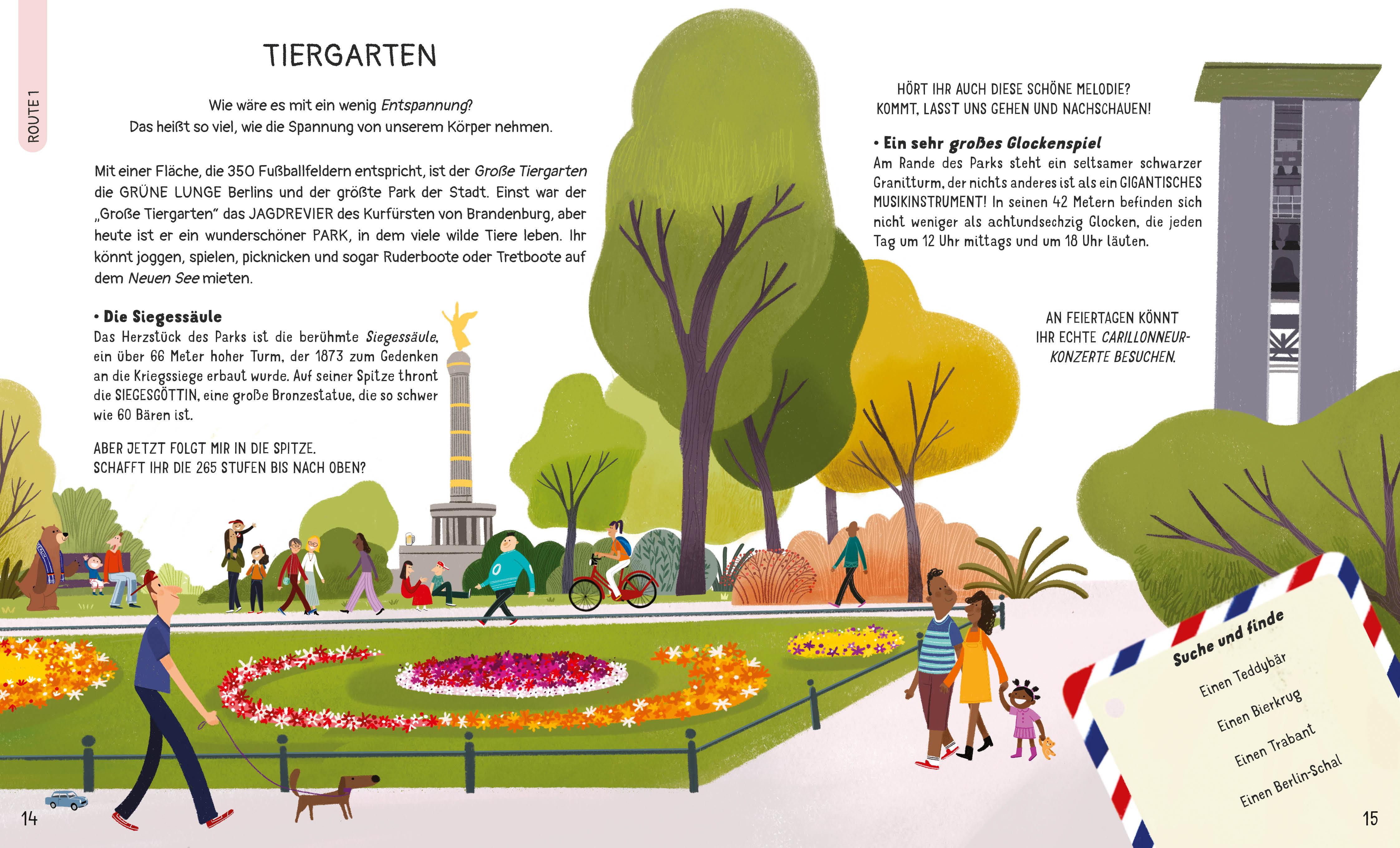 Beispielinhalt (Bild) Berlin für kleine Entdecker