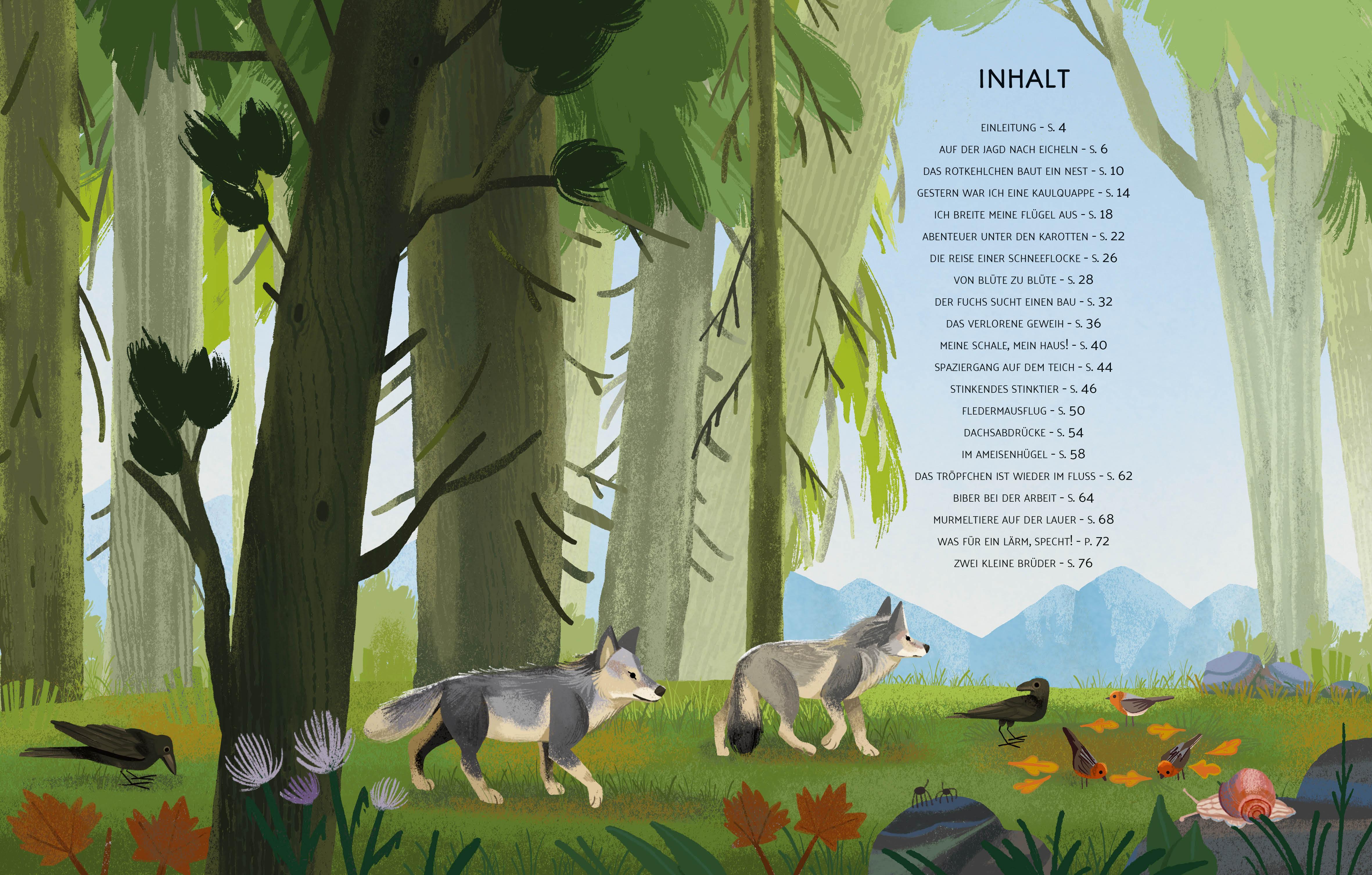 Beispielinhalt (Bild) Kleine Geschichten aus der Natur