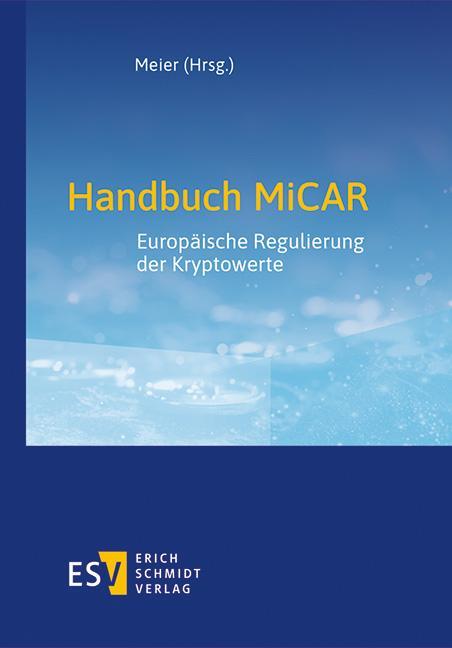 Vorderes Coverbild Handbuch MiCAR