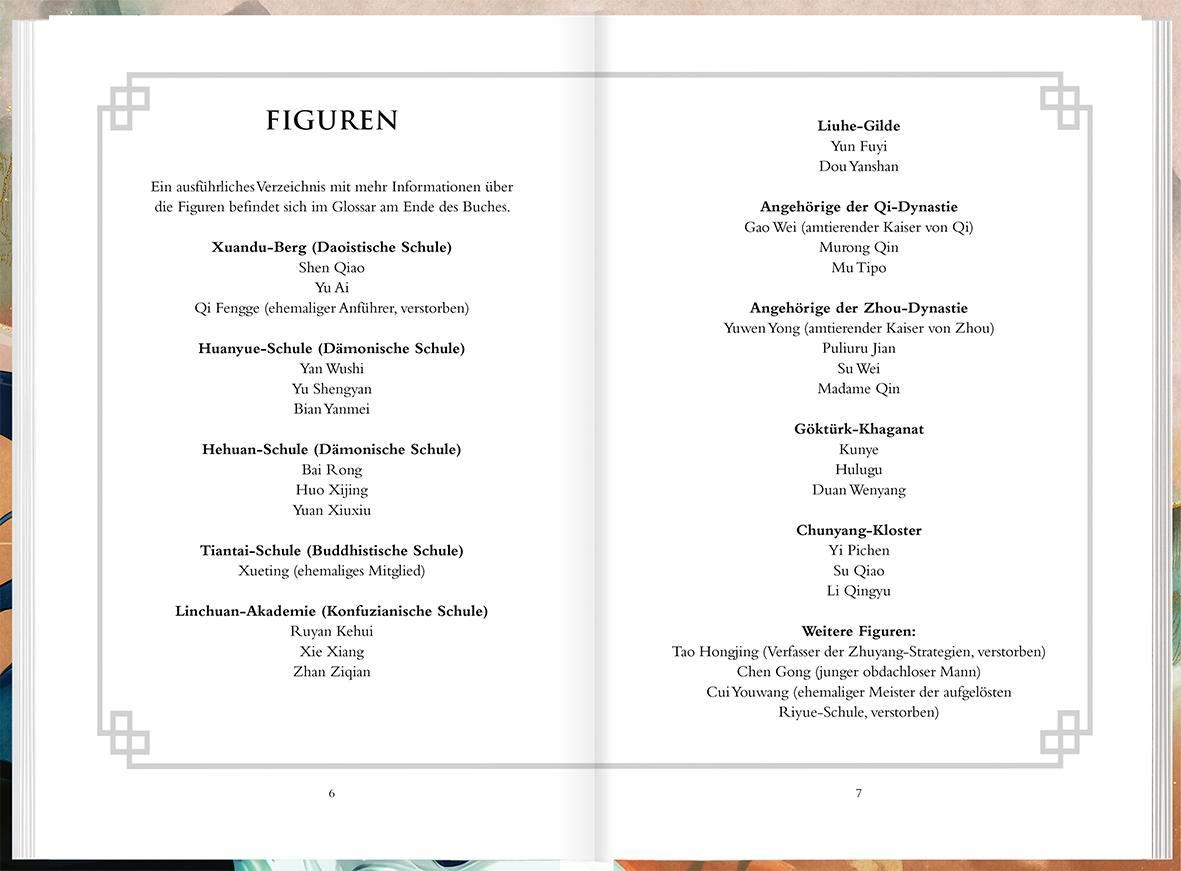 Beispielinhalt (Bild) Thousand Autumns. Buch 1