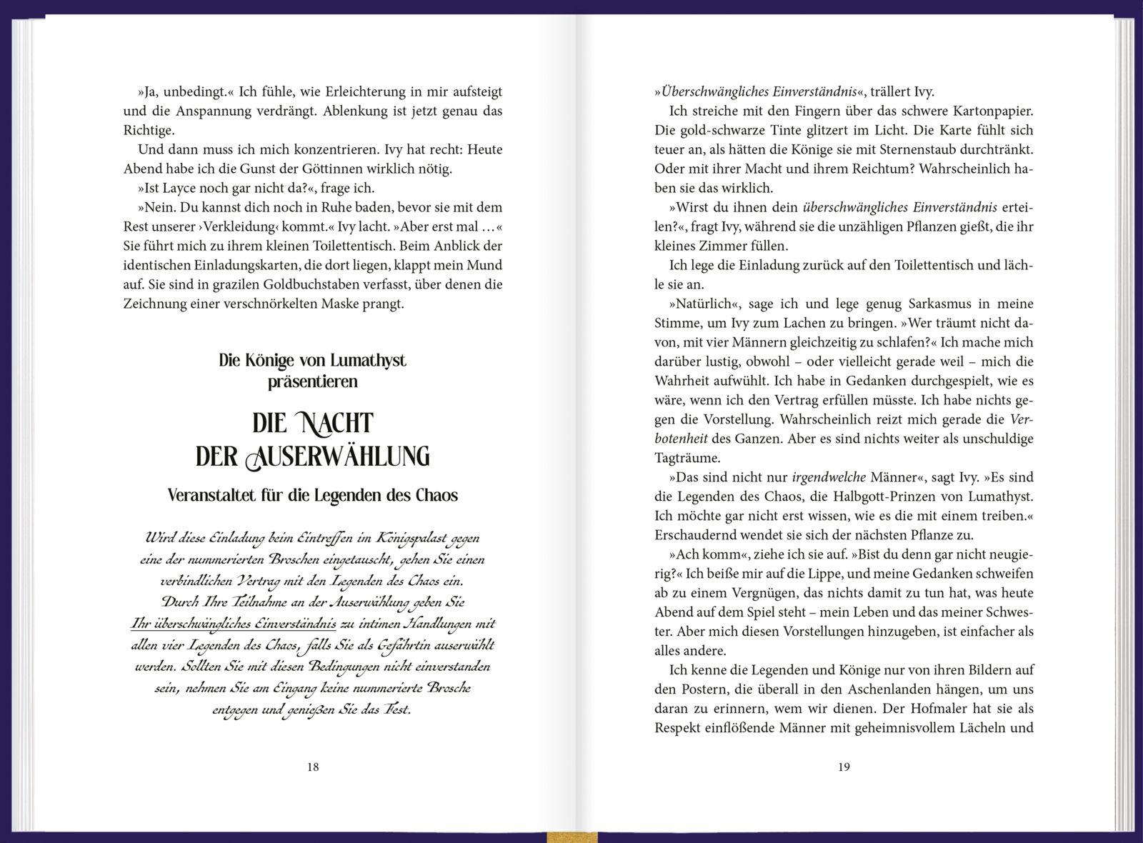 Beispielinhalt (Bild) The Never List