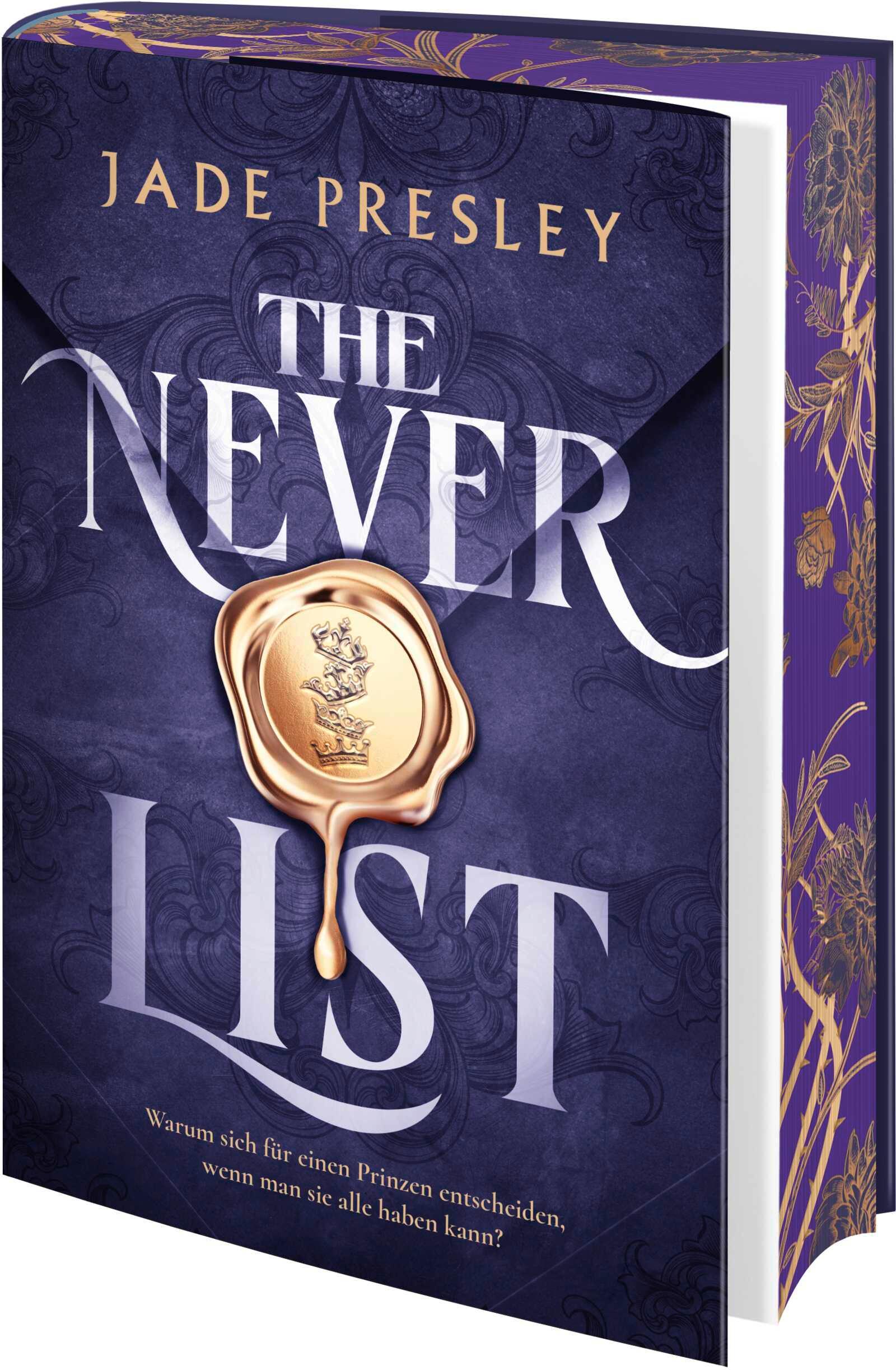 Vorderes Coverbild The Never List
