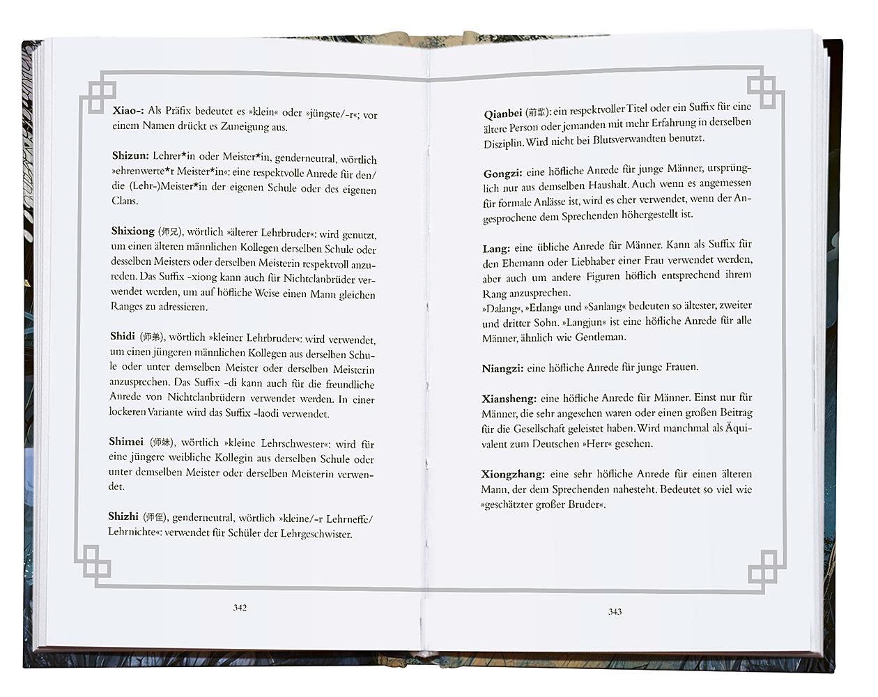 Beispielinhalt (Bild) Thousand Autumns. Buch 2