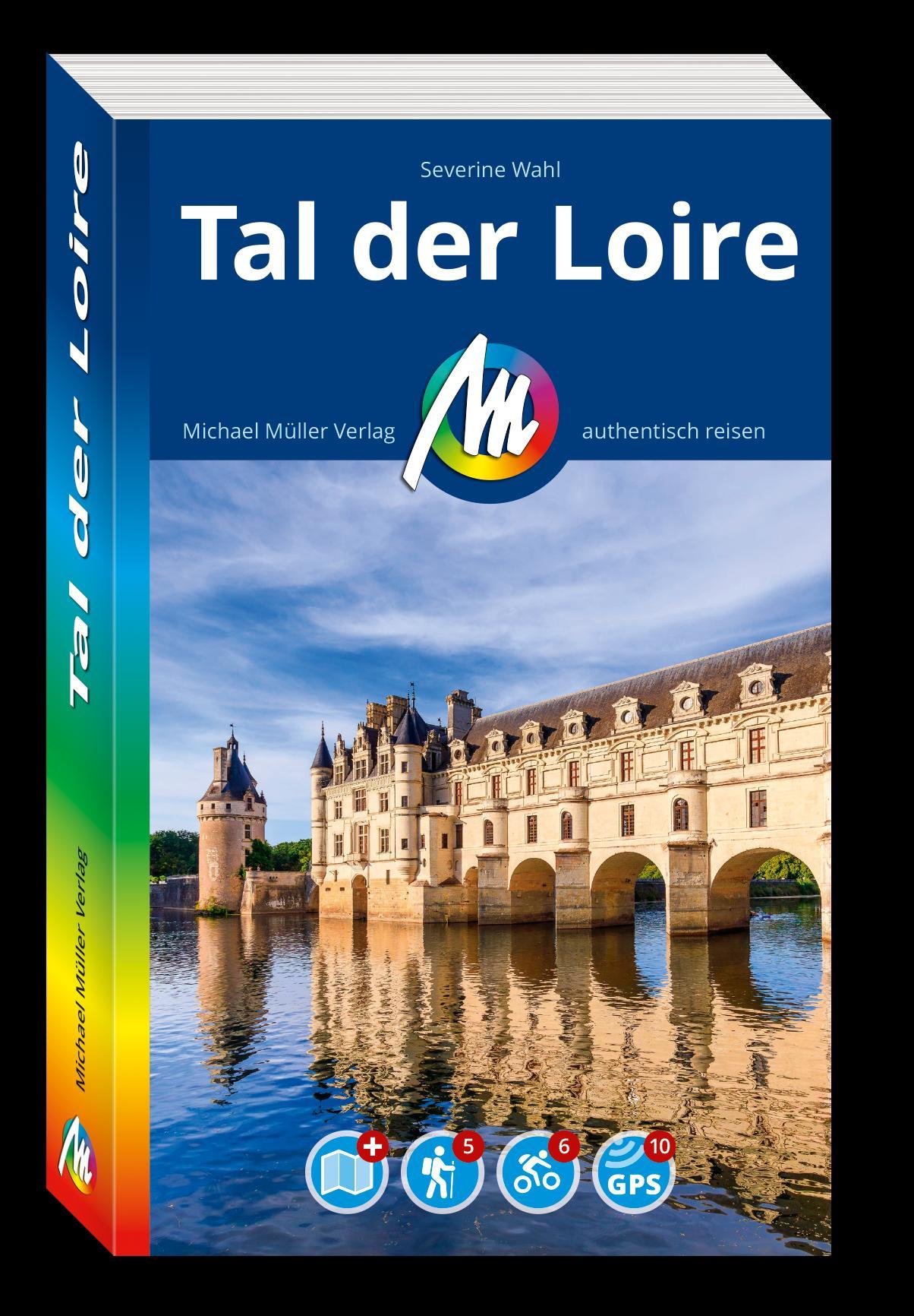 Vorderes Coverbild MICHAEL MÜLLER REISEFÜHRER Tal der Loire