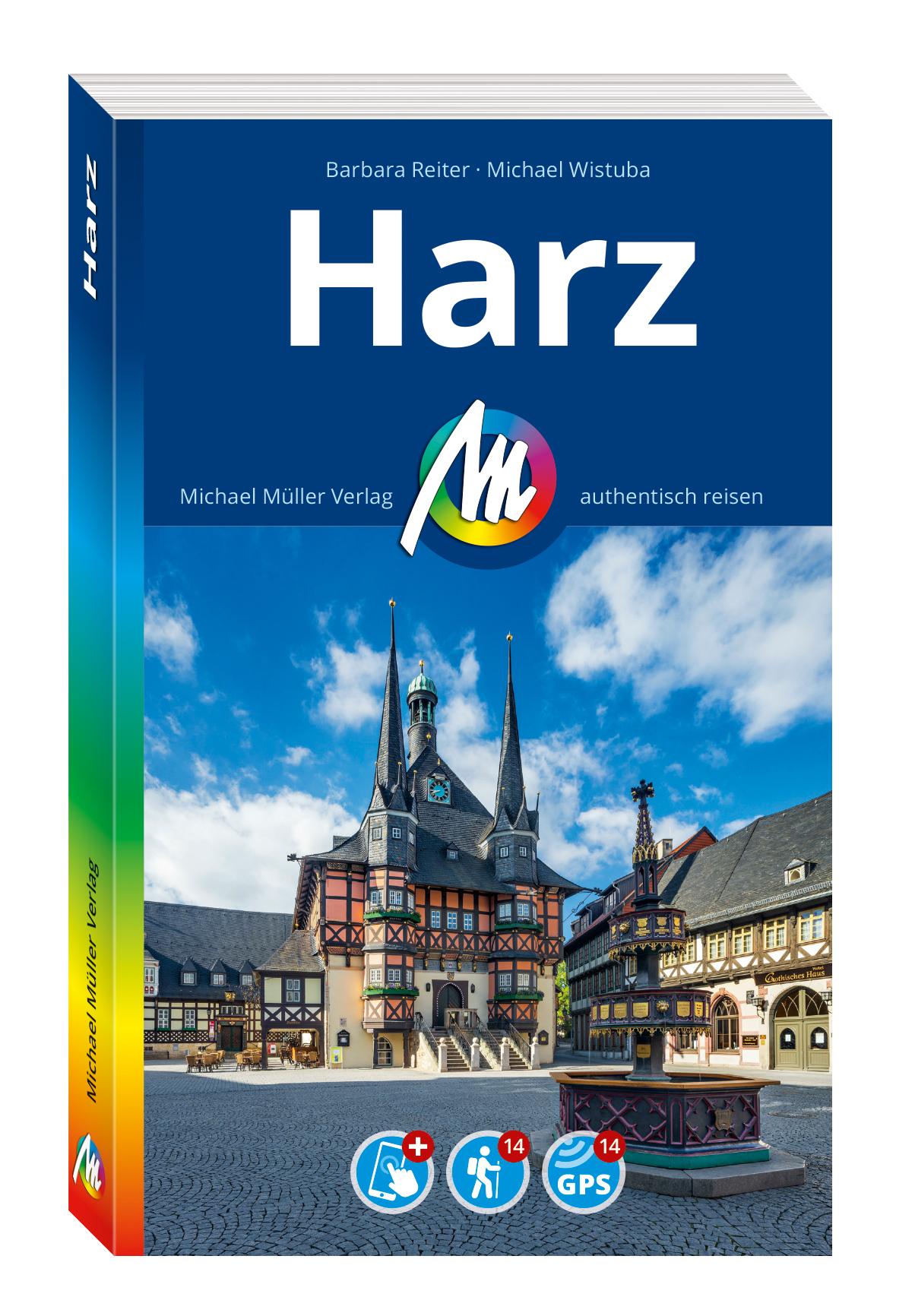 Vorderes Coverbild MICHAEL MÜLLER REISEFÜHRER Harz