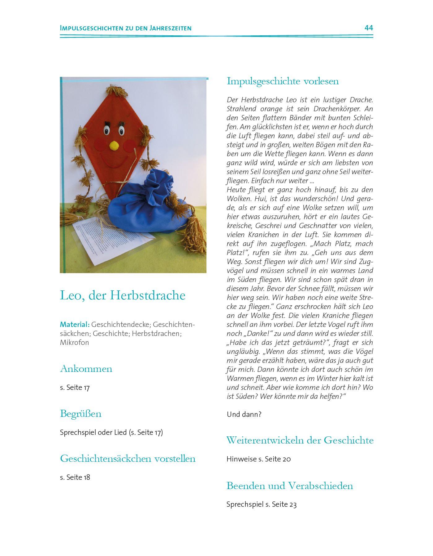 Beispielinhalt (Bild) Sprachförderung mit Geschichtensäckchen (3-6)