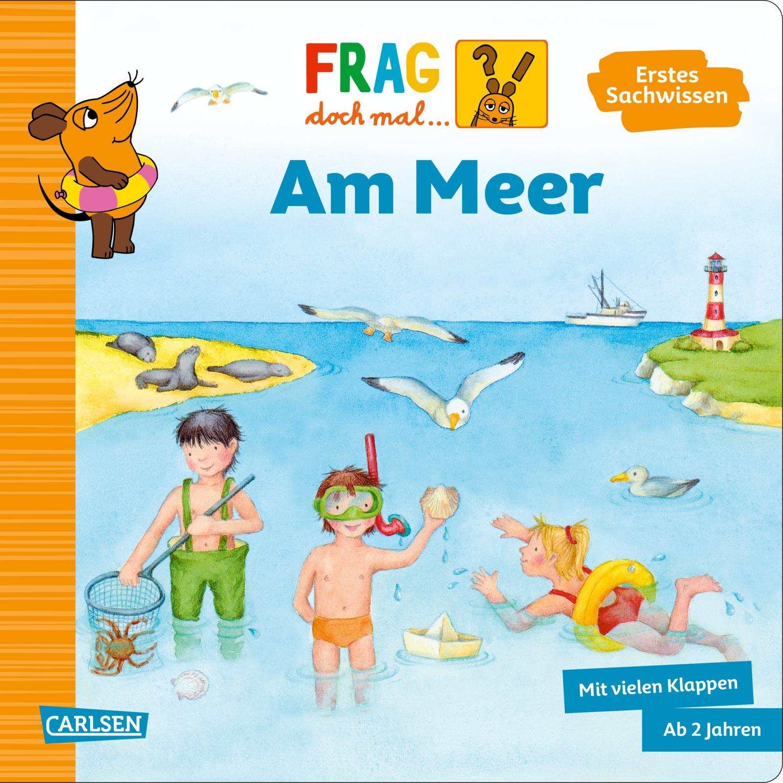 Vorderes Coverbild Frag doch mal ... die Maus: Am Meer