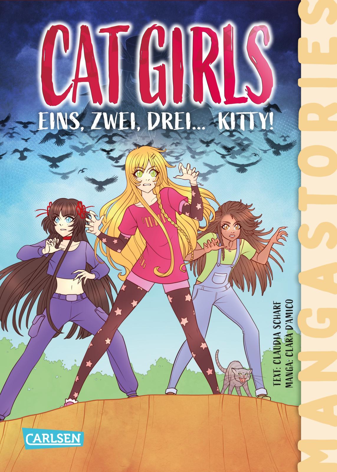 Vorderes Coverbild CAT GIRLS Band 3 - Eins, zwei, drei... Kitty