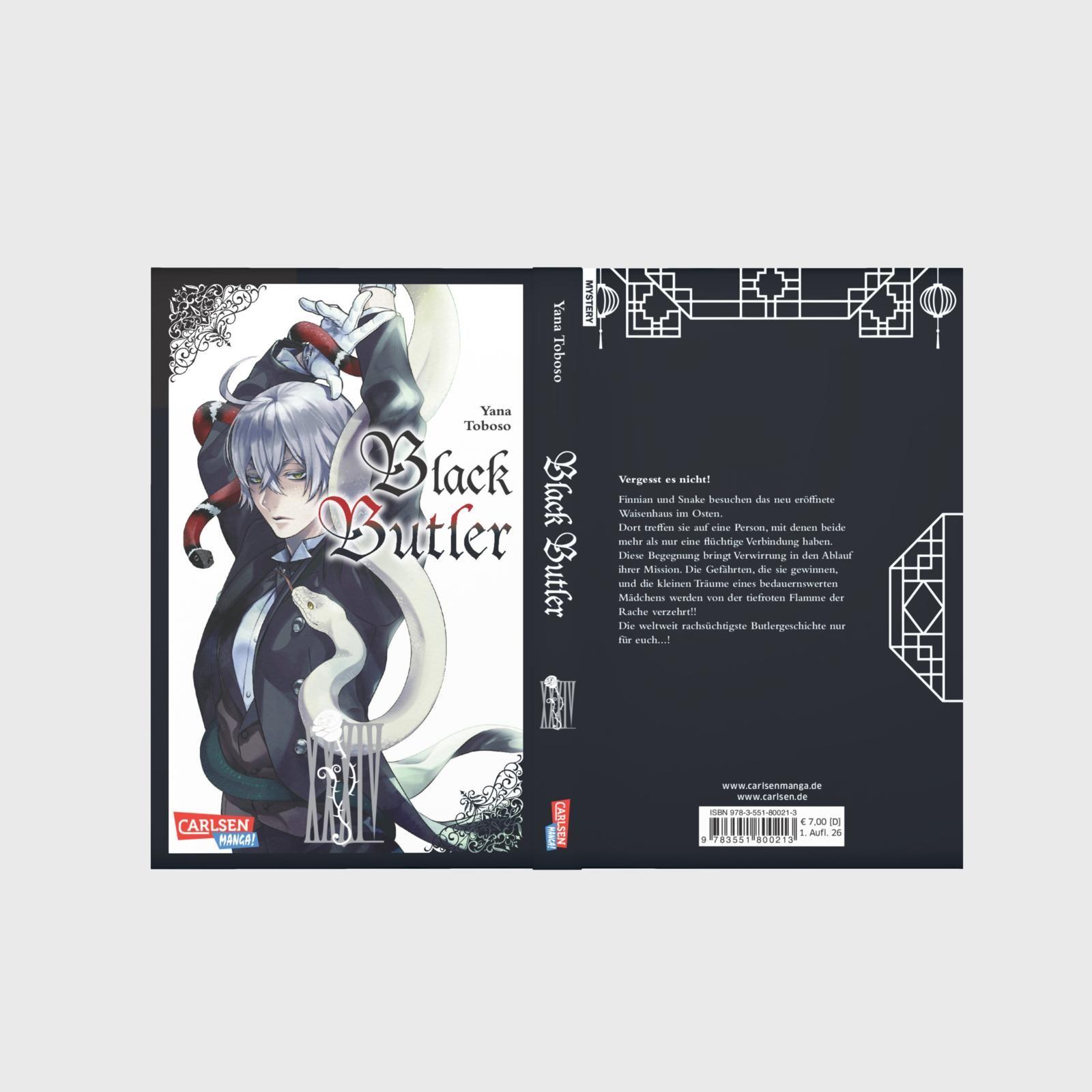 Beispielinhalt (Bild) Black Butler 34