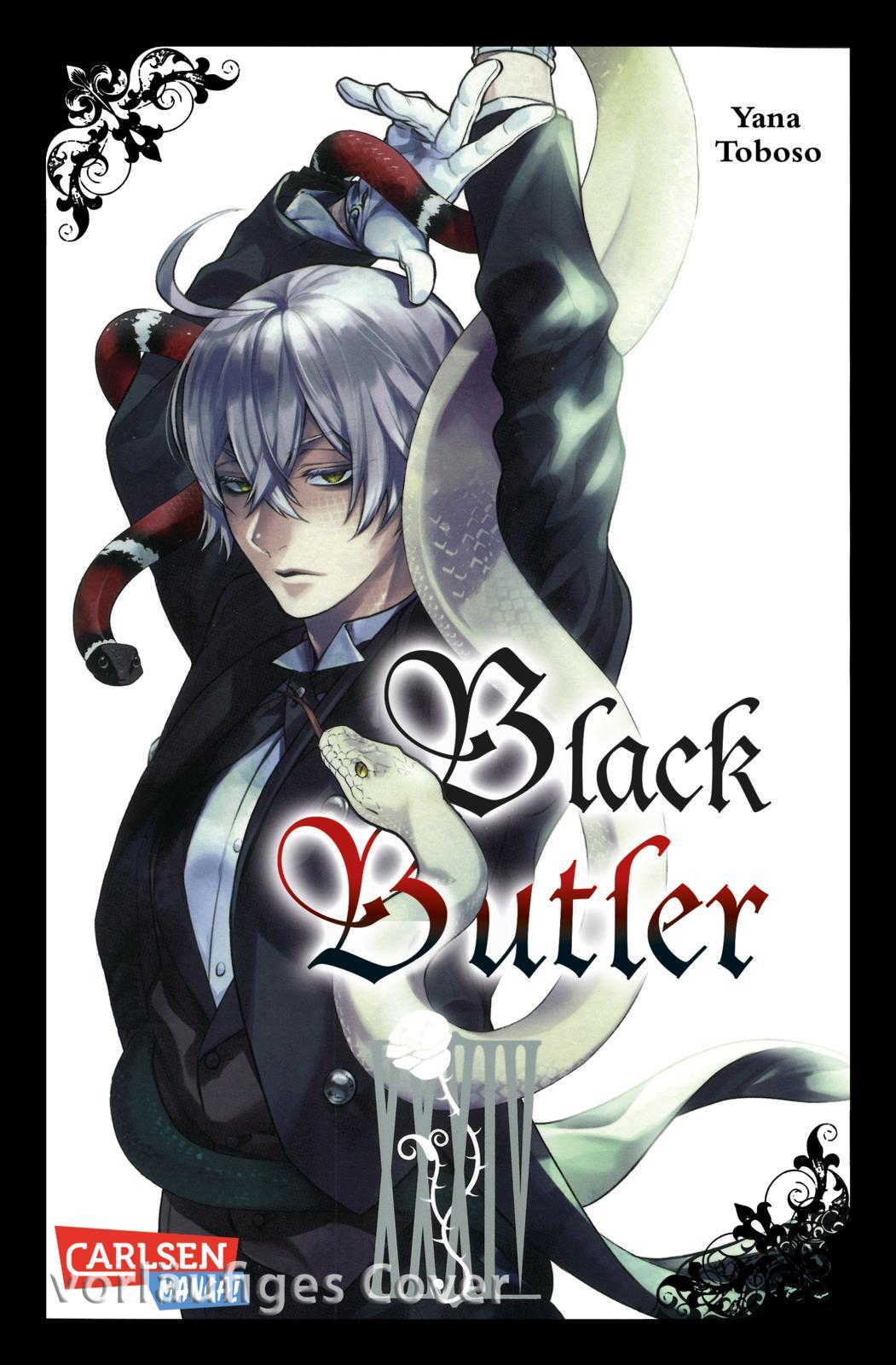 Vorderes Coverbild Black Butler 34