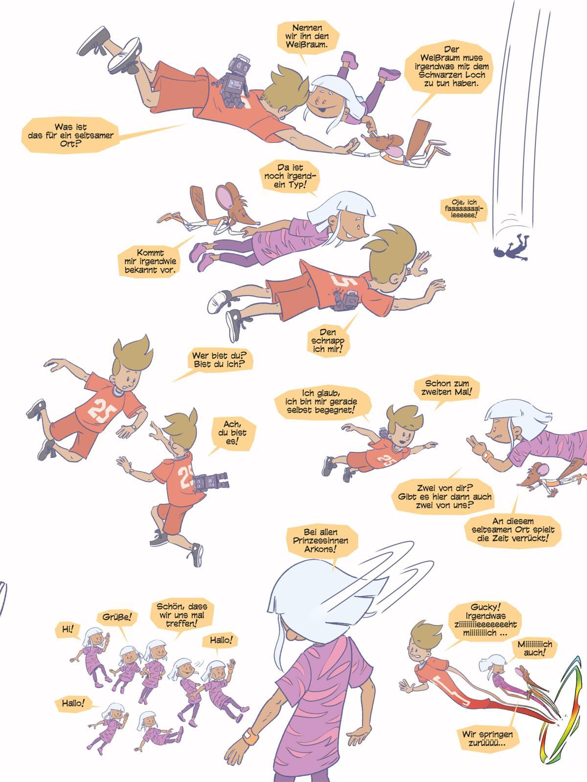 Beispielinhalt (Bild) Der kleine Perry 3: Der Meister der Roboter