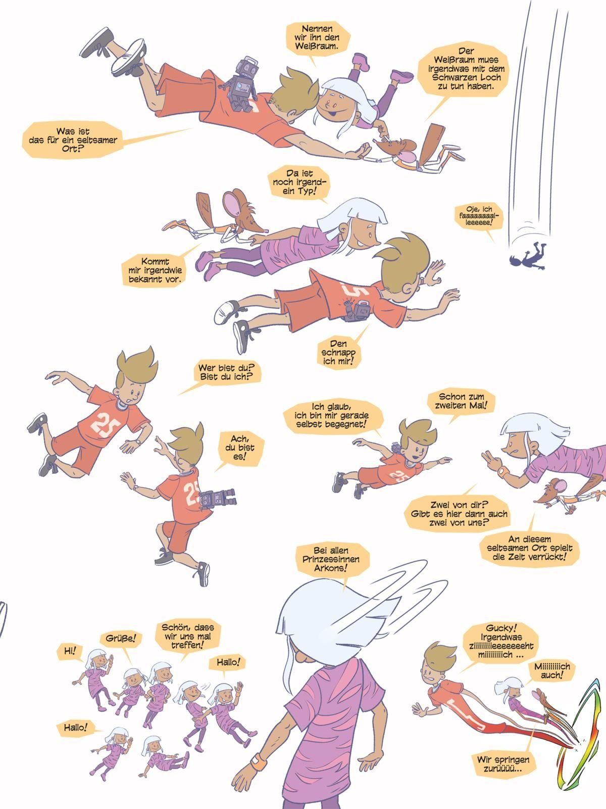 Beispielinhalt (Bild) Der kleine Perry 3: Der Meister der Roboter