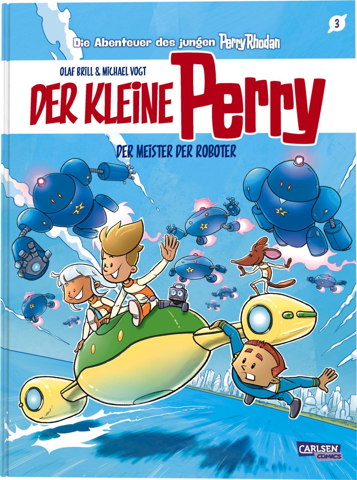 Vorderes Coverbild Der kleine Perry 3: Der Meister der Roboter