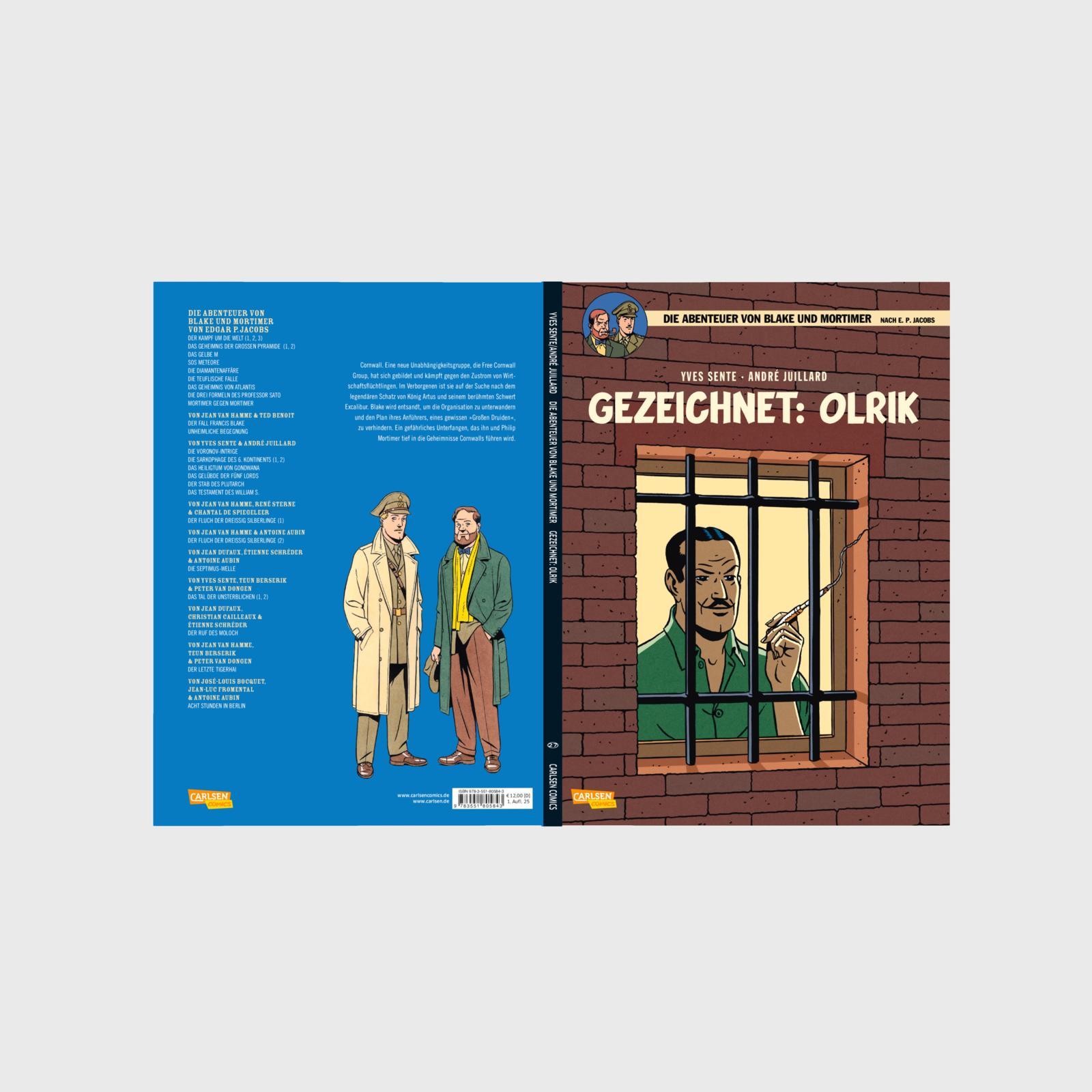 Beispielinhalt (Bild) Blake und Mortimer 27: Gezeichnet: Olrik