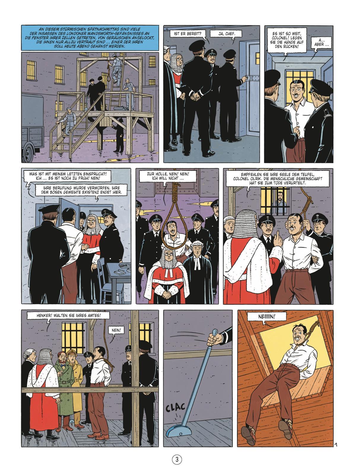 Beispielinhalt (Bild) Blake und Mortimer 27: Gezeichnet: Olrik