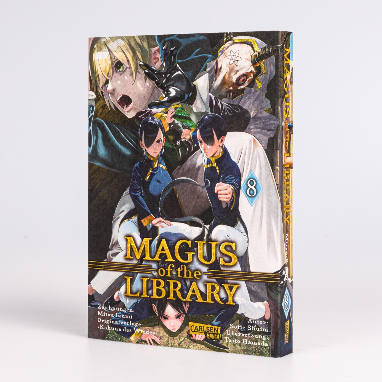 Beispielinhalt (Bild) Magus of the Library  8