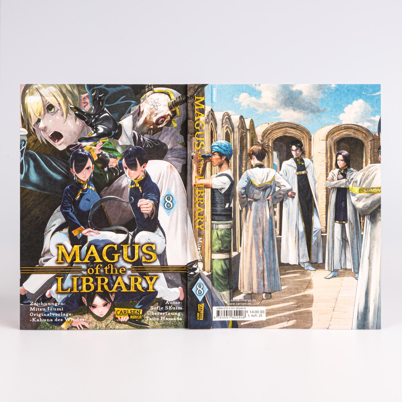 Beispielinhalt (Bild) Magus of the Library  8