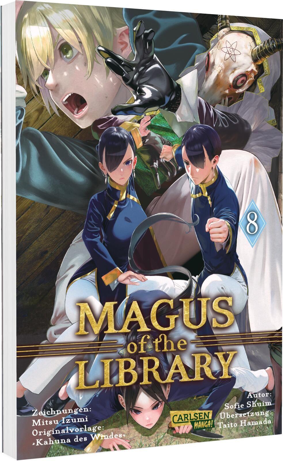 Vorderes Coverbild Magus of the Library  8