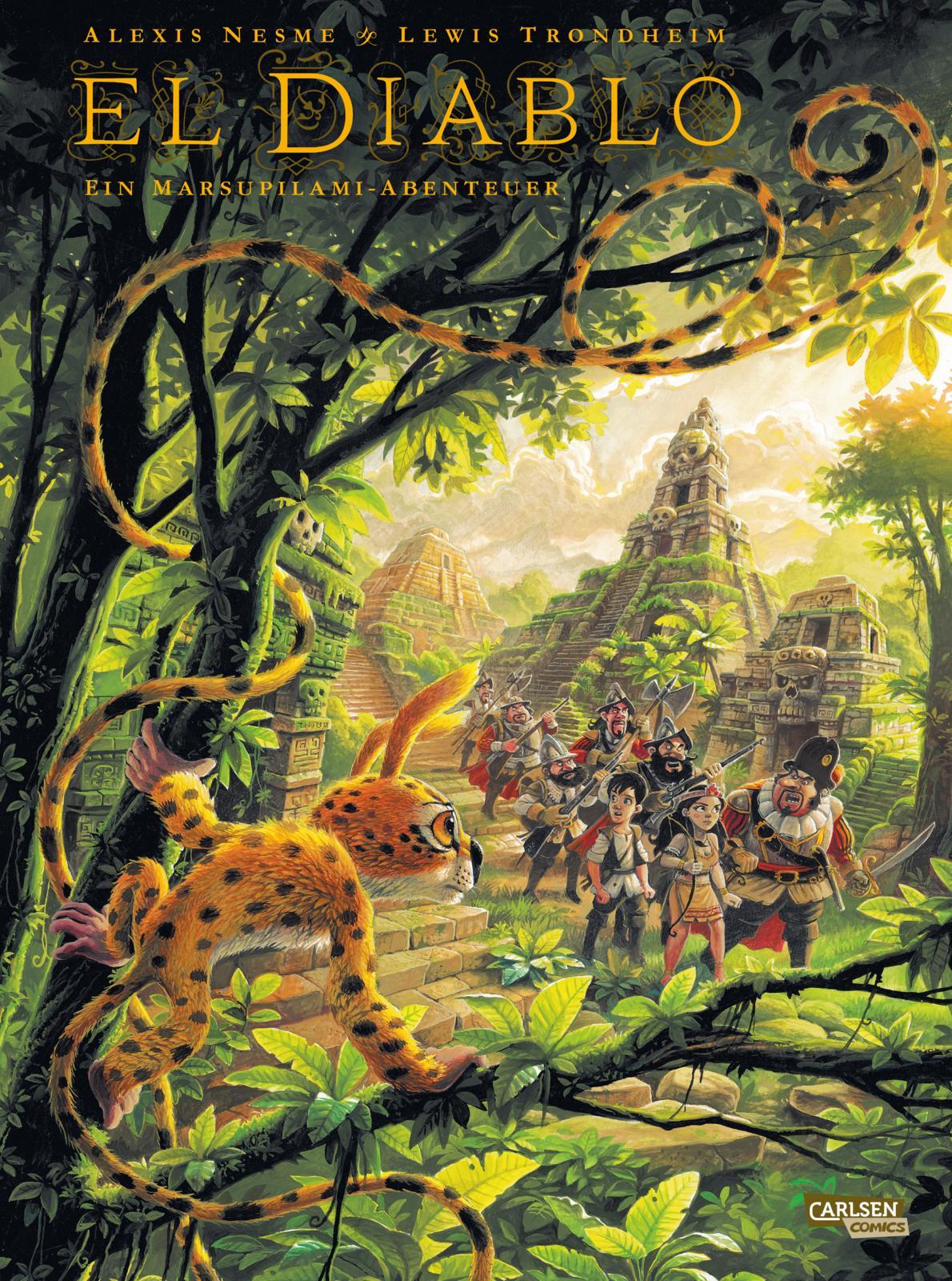 Vorderes Coverbild Marsupilami Spezial 1: Marsupilami Sonderband El Diablo