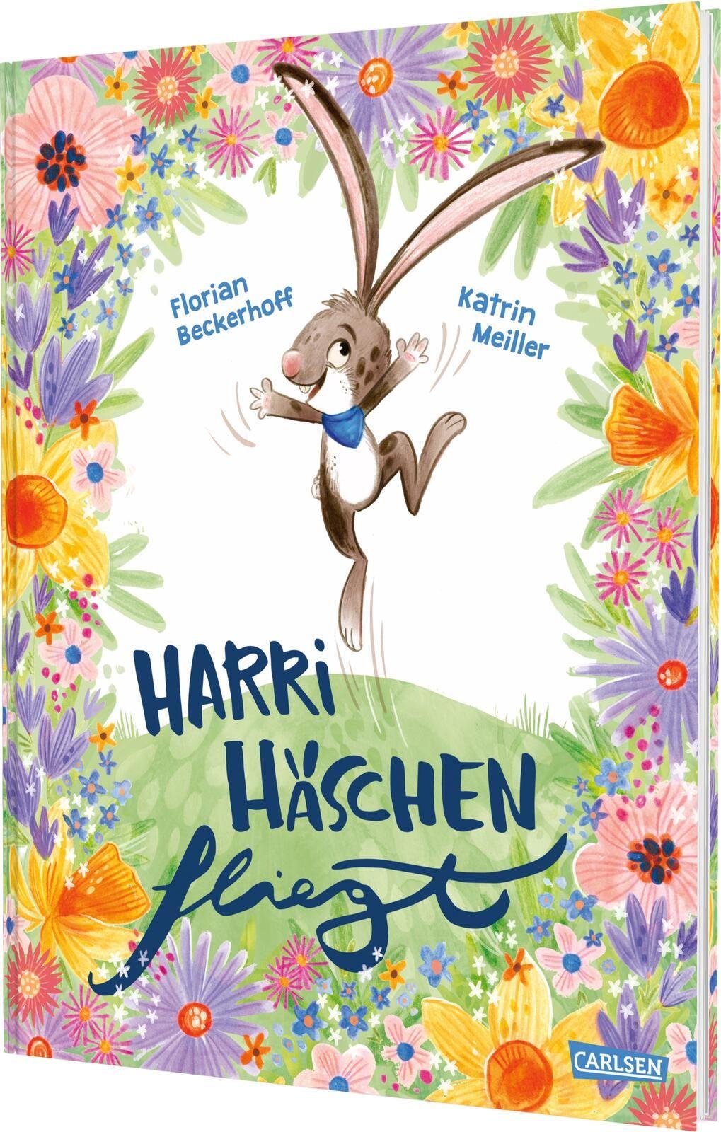 Vorderes Coverbild Harri Häschen fliegt