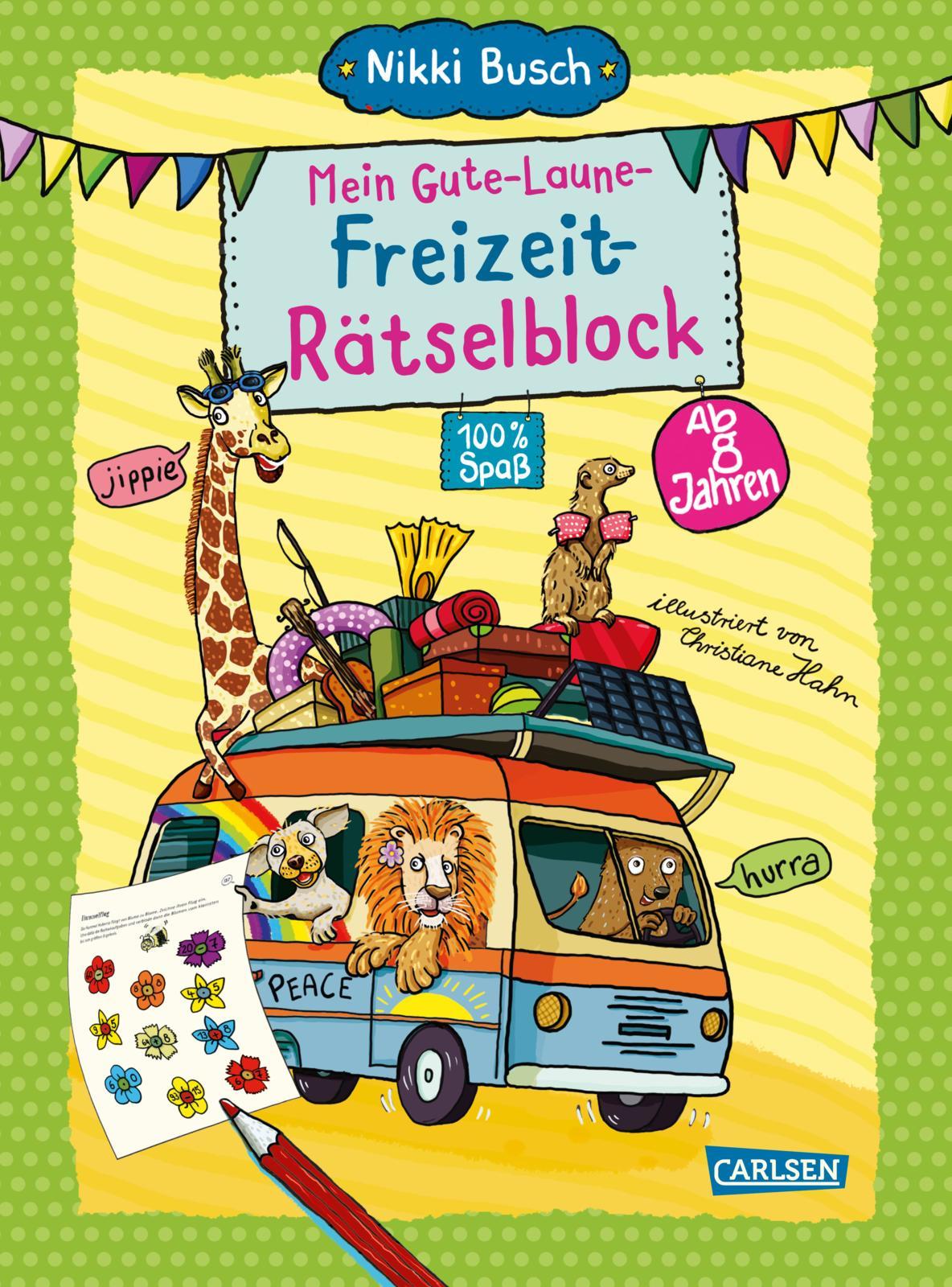 Vorderes Coverbild Rätselspaß Grundschule: Mein Gute-Laune-Freizeit-Rätselblock