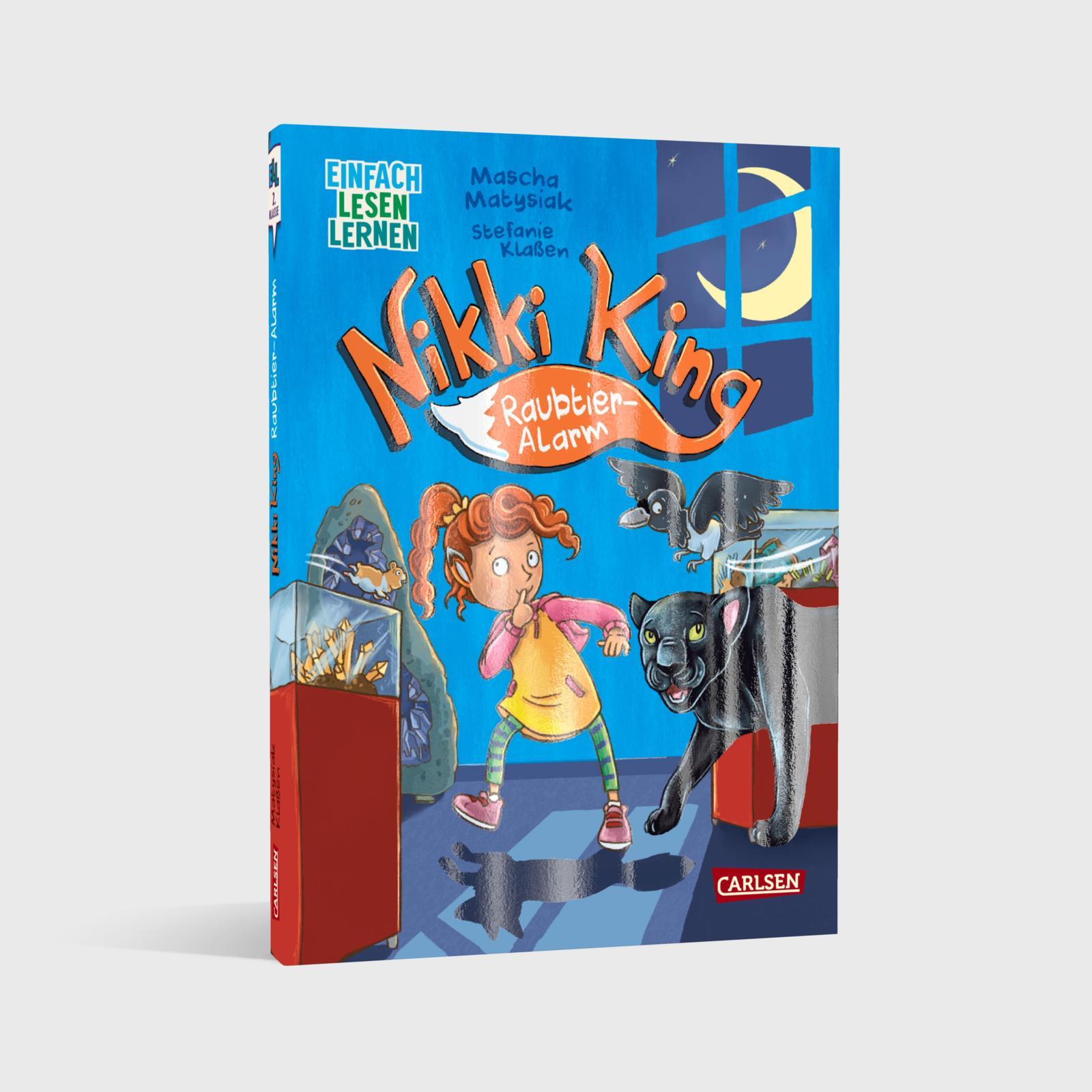 Beispielinhalt (Bild) Nikki King: Raubtier-Alarm
