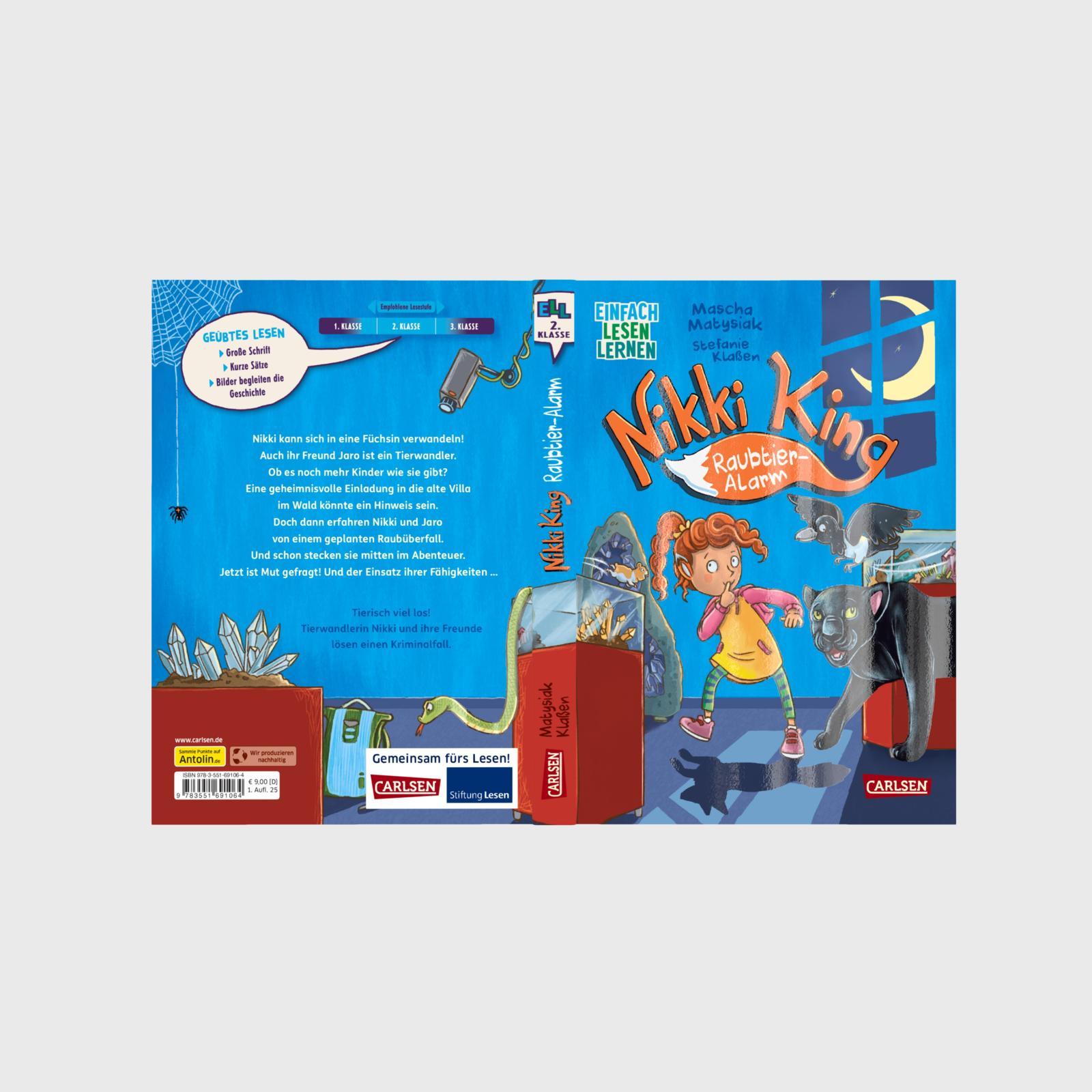 Beispielinhalt (Bild) Nikki King: Raubtier-Alarm