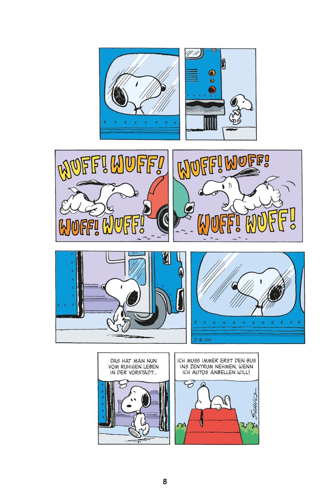 Beispielinhalt (Bild) Peanuts für Kids 1: Snoopy hat's drauf (Neuausgabe)