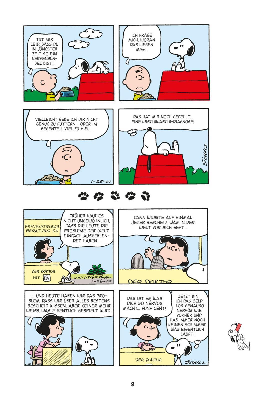 Beispielinhalt (Bild) Peanuts für Kids 1: Snoopy hat's drauf (Neuausgabe)