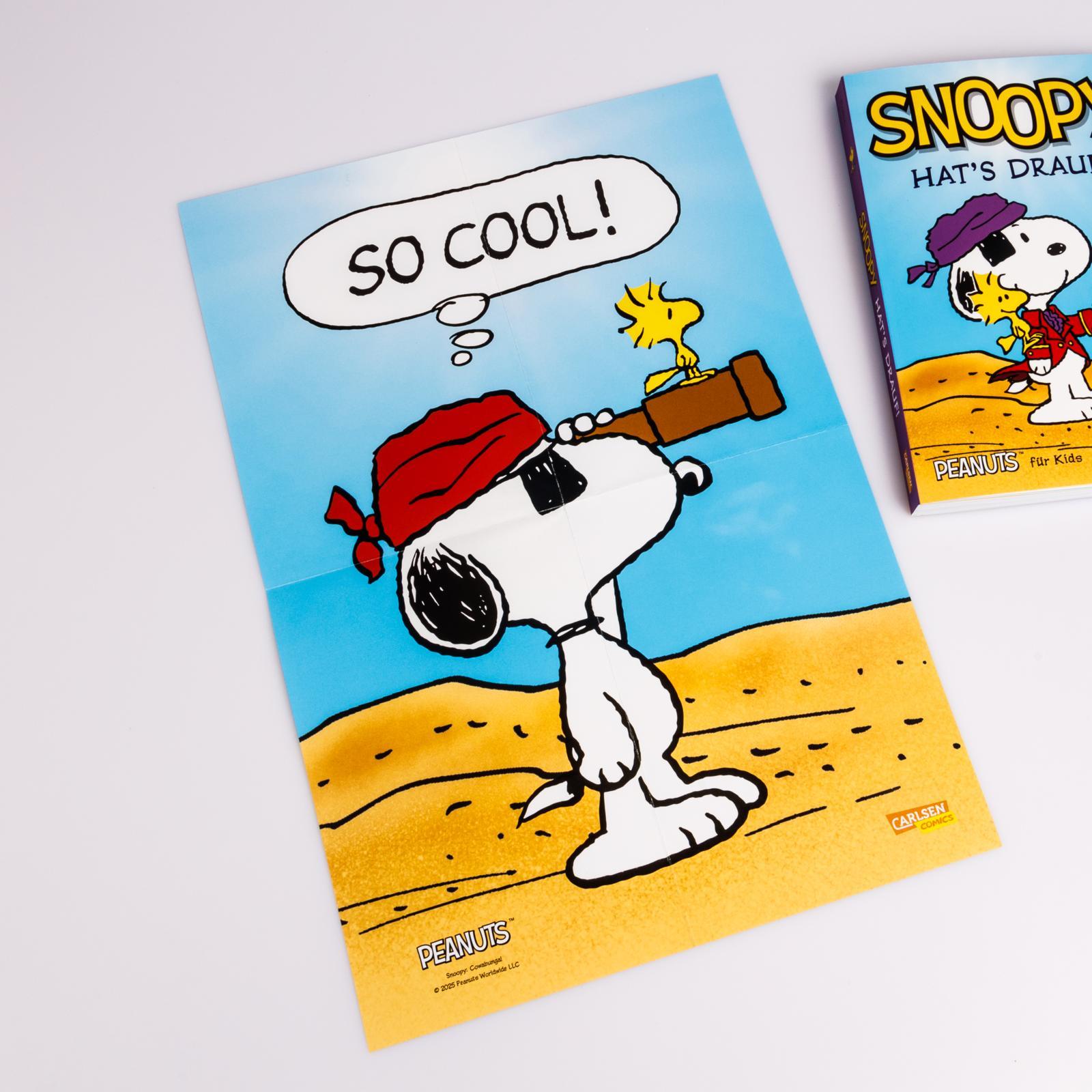 Beispielinhalt (Bild) Peanuts für Kids 1: Snoopy hat's drauf (Neuausgabe)