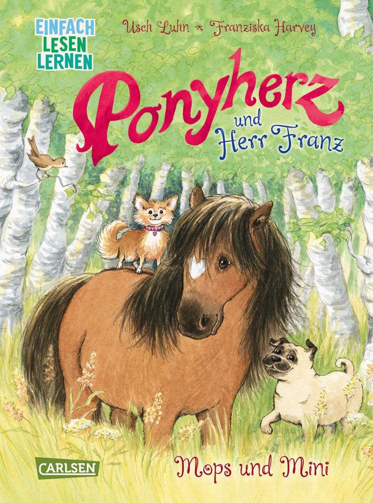 Vorderes Coverbild Ponyherz und Herr Franz: Mops und Mini