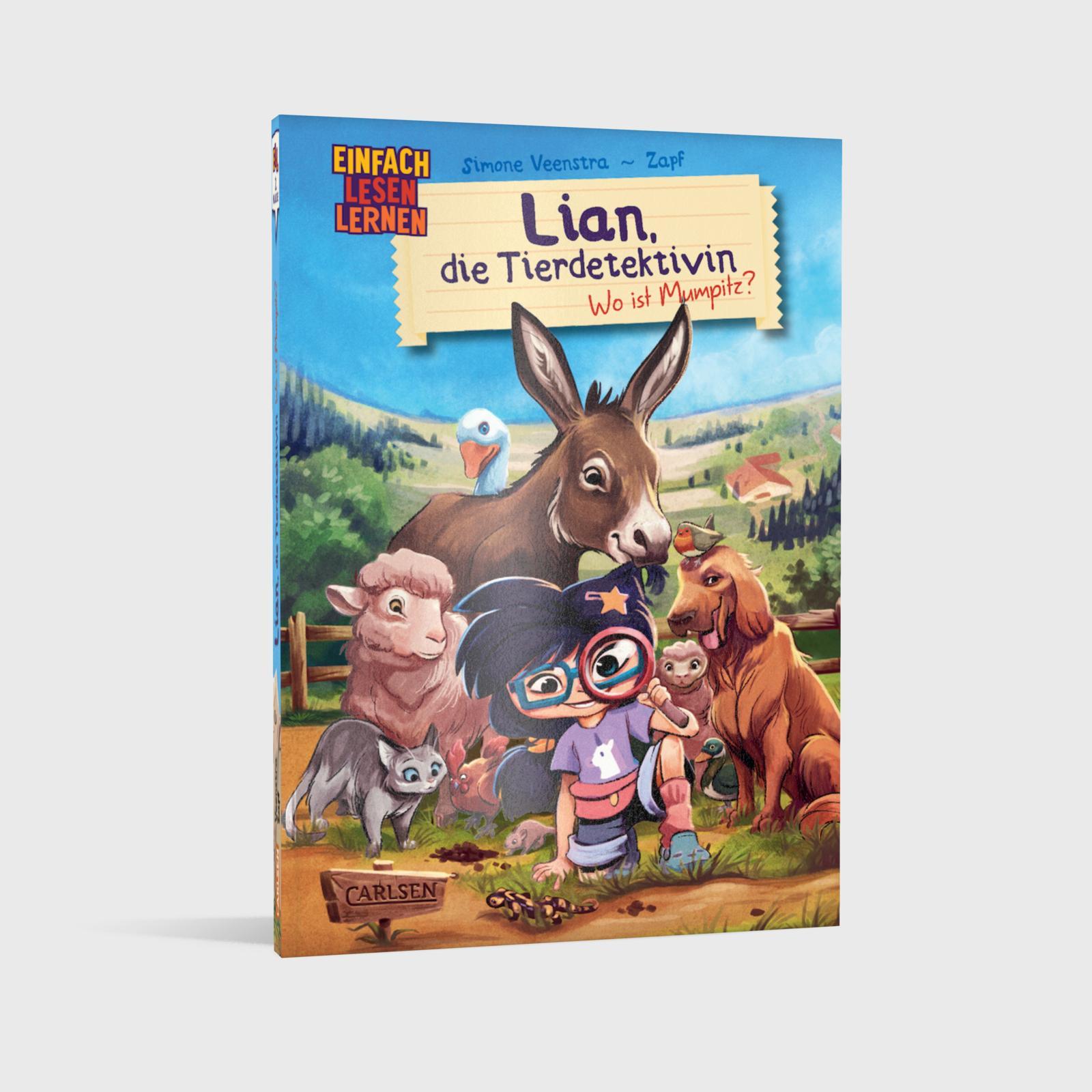 Beispielinhalt (Bild) Lian, die Tierdetektivin 1: Wo ist Mumpitz?