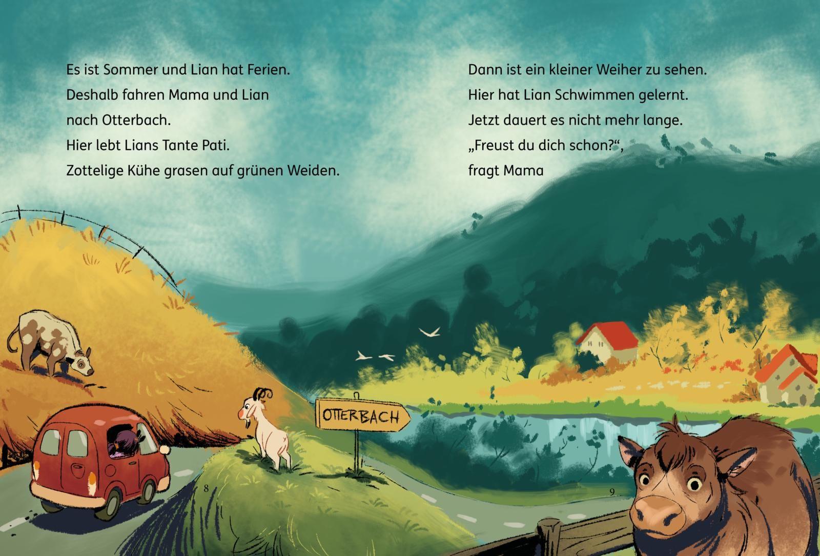 Beispielinhalt (Bild) Lian, die Tierdetektivin 1: Wo ist Mumpitz?