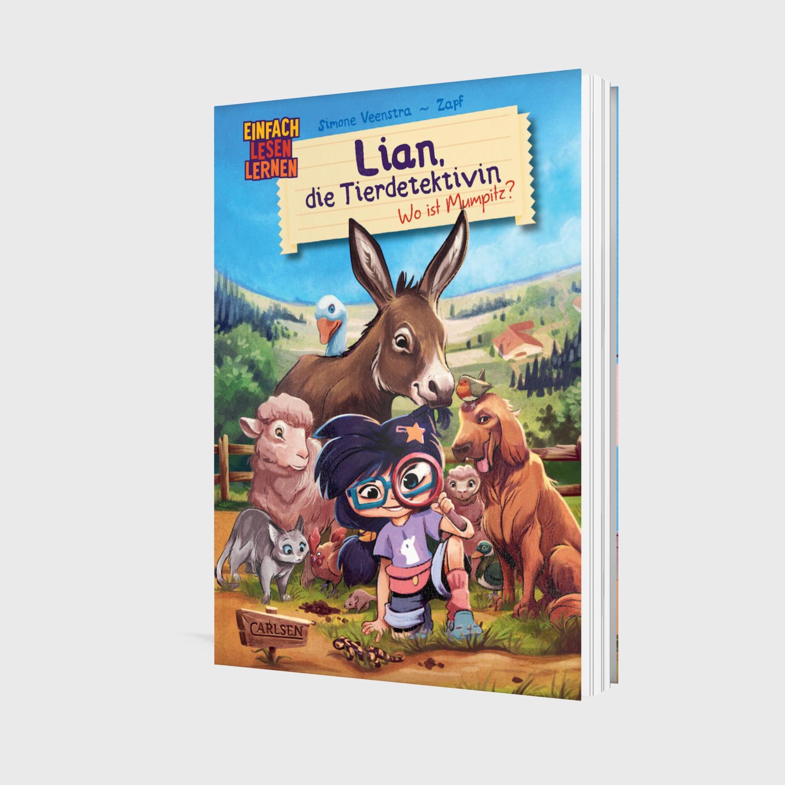 Beispielinhalt (Bild) Lian, die Tierdetektivin 1: Wo ist Mumpitz?