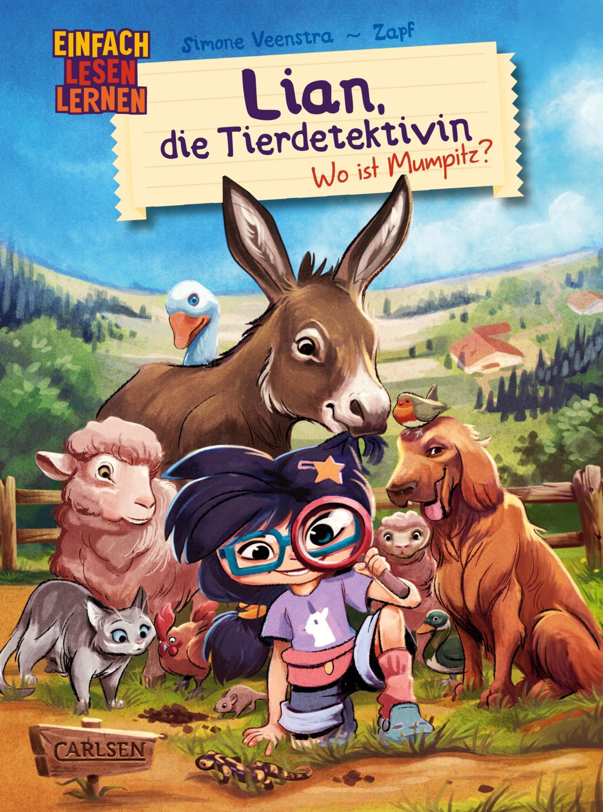 Vorderes Coverbild Lian, die Tierdetektivin 1: Wo ist Mumpitz?