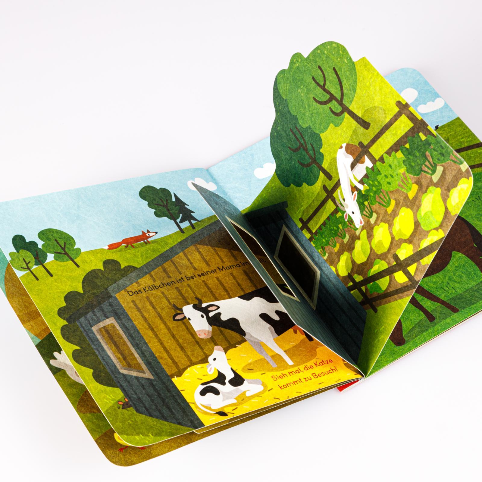 Beispielinhalt (Bild) Baby Pixi (unkaputtbar) 141: Flippediflapp: Tiere auf dem Bauernhof