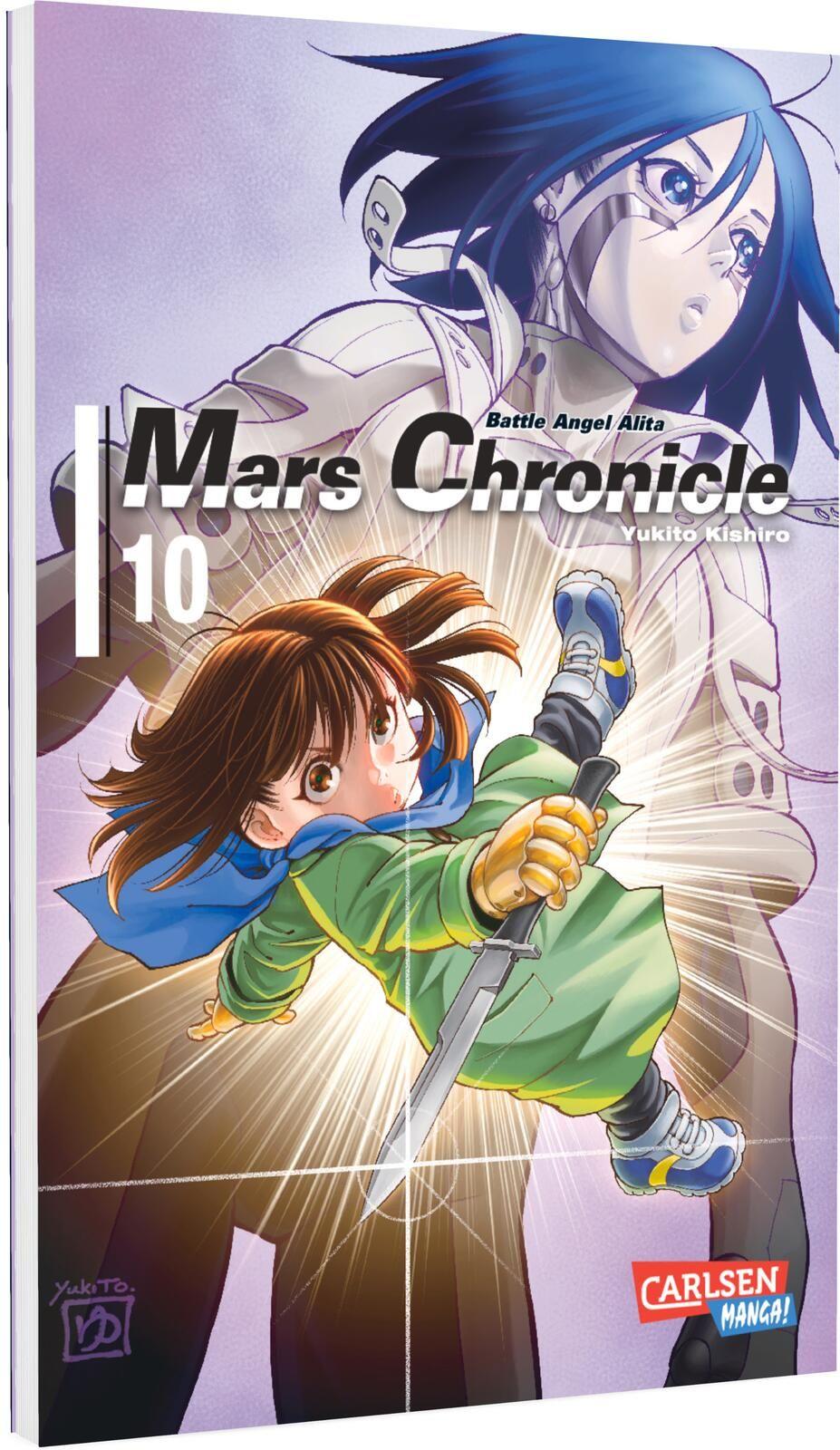 Vorderes Coverbild Battle Angel Alita - Mars Chronicle 10