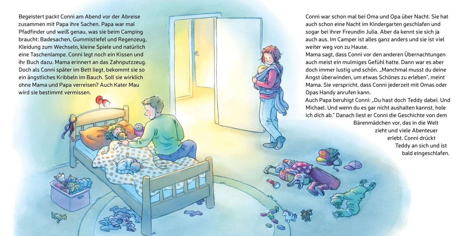 Beispielinhalt (Bild) LESEMAUS 115: Conni traut sich was