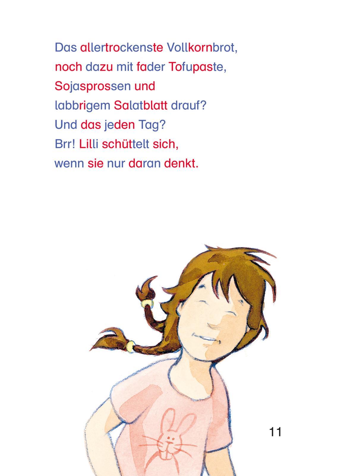 Beispielinhalt (Bild) LESEMAUS zum Lesenlernen Sammelbände: Die schönsten Silben-Geschichten zum Schulstart