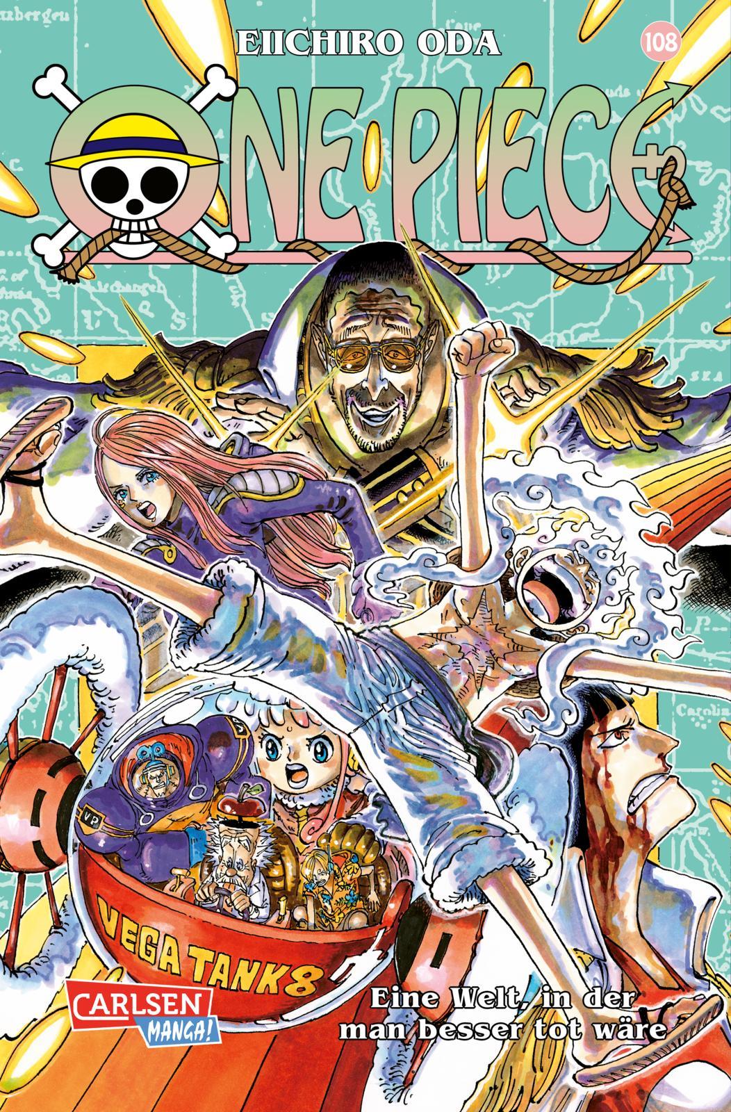 Vorderes Coverbild One Piece 108