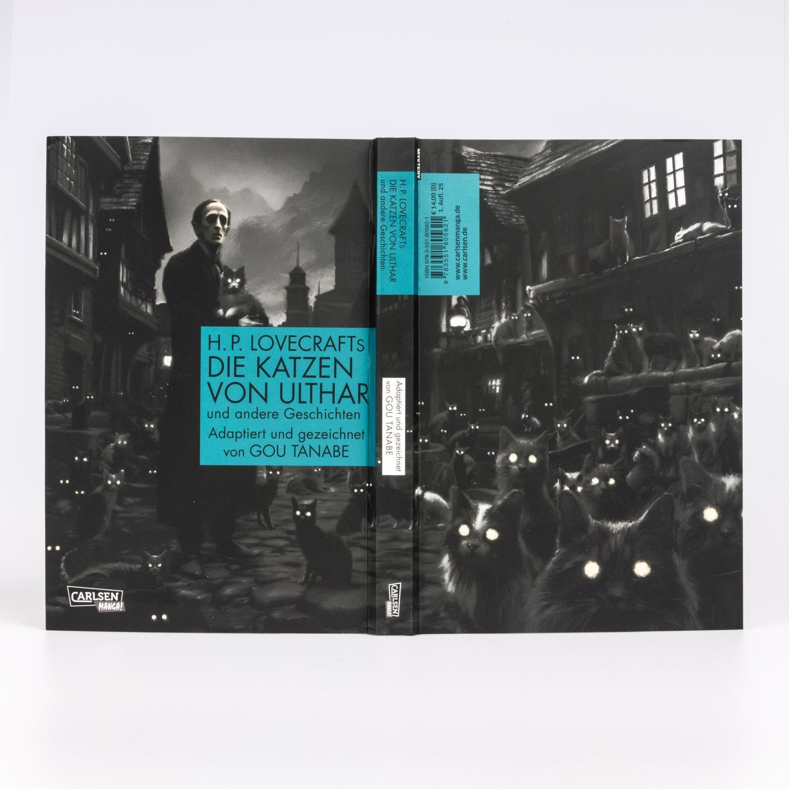 Beispielinhalt (Bild) H.P. Lovecraft Manga: Die Katzen von Ulthar