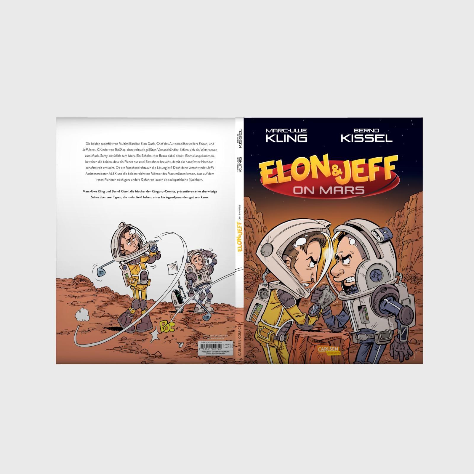 Beispielinhalt (Bild) Elon & Jeff on Mars