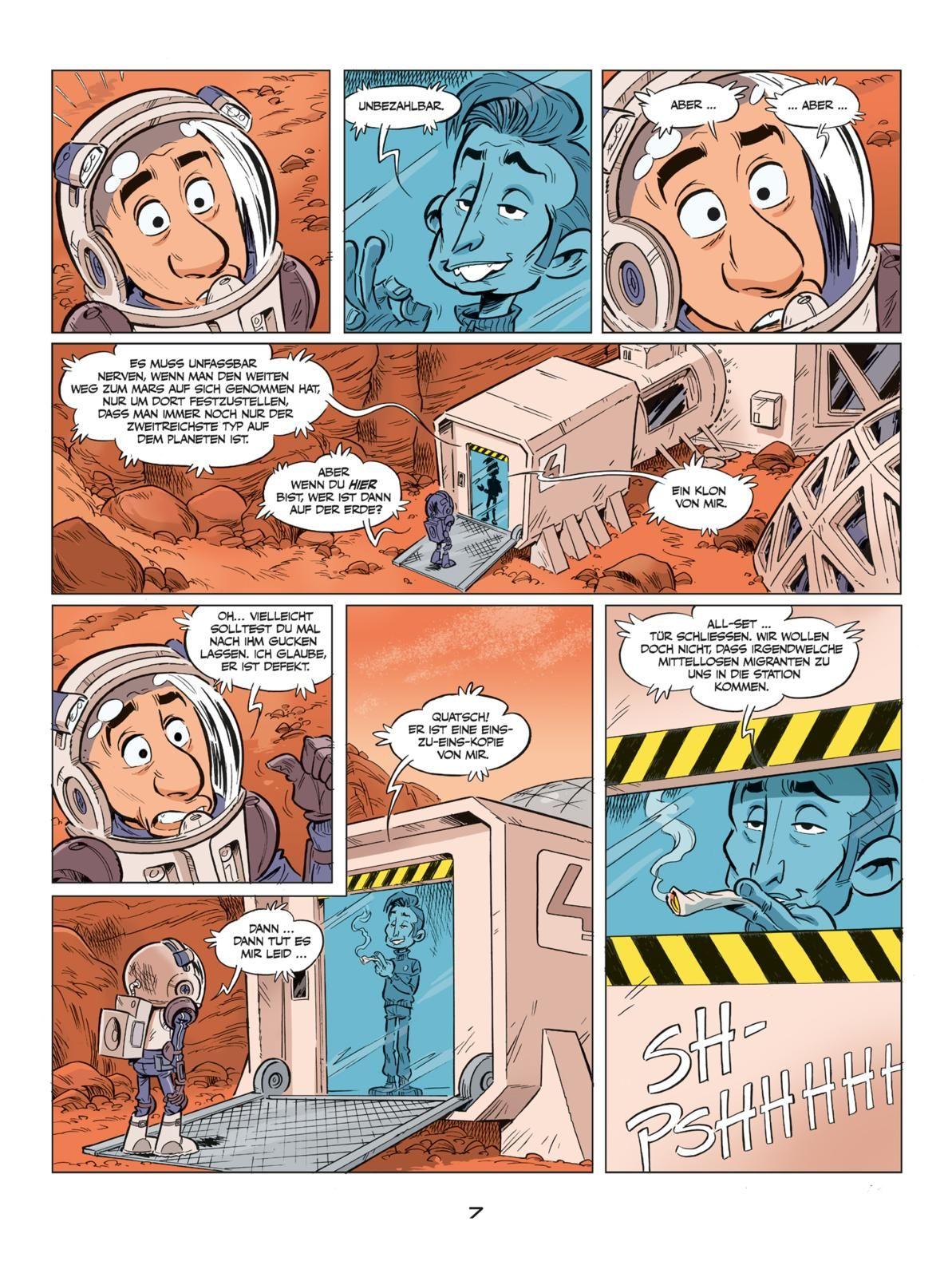 Beispielinhalt (Bild) Elon & Jeff on Mars